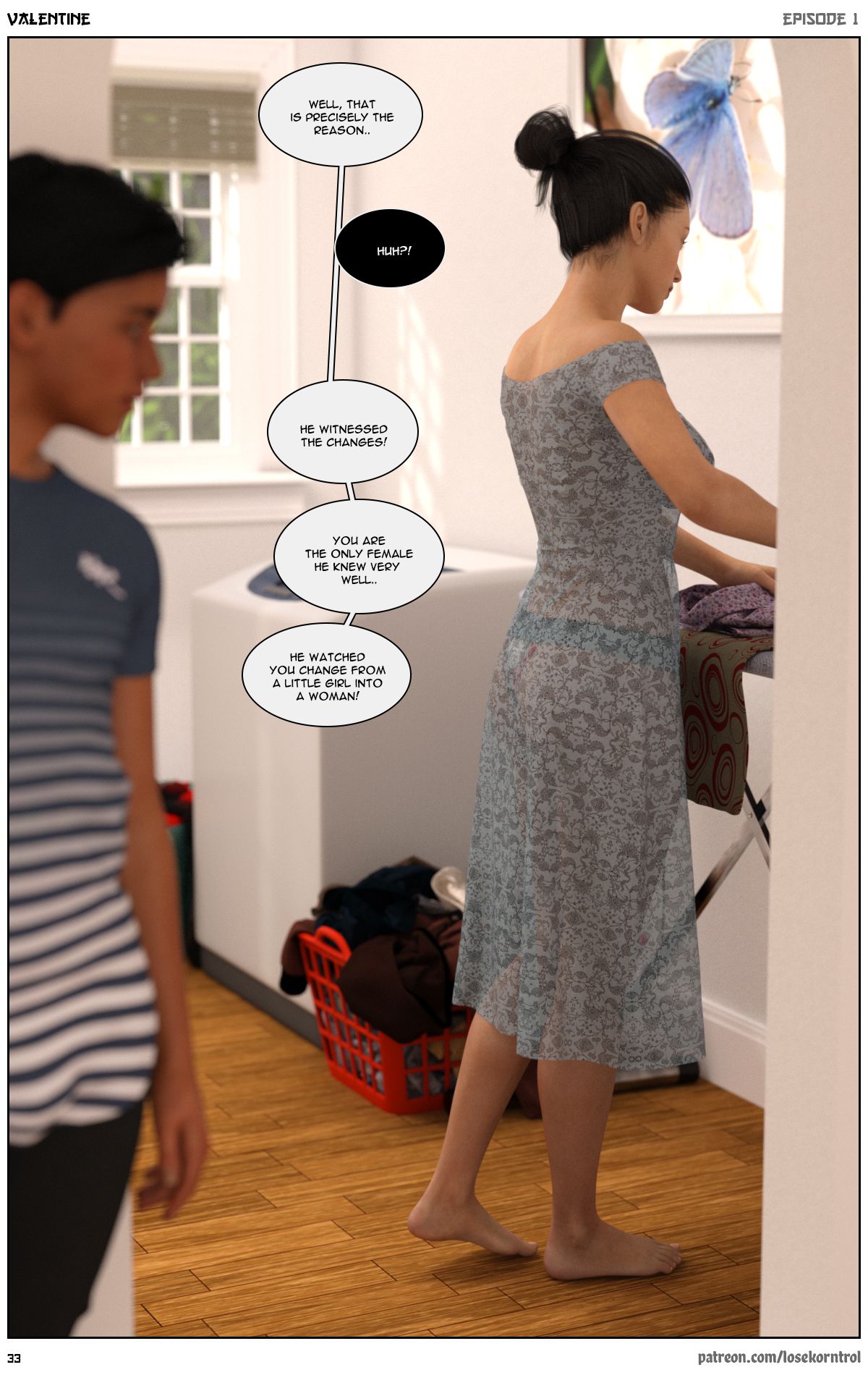 Valentine – Comic [LoseKorntrol, Hijab 3DX] - Chapter 1 — Page 34