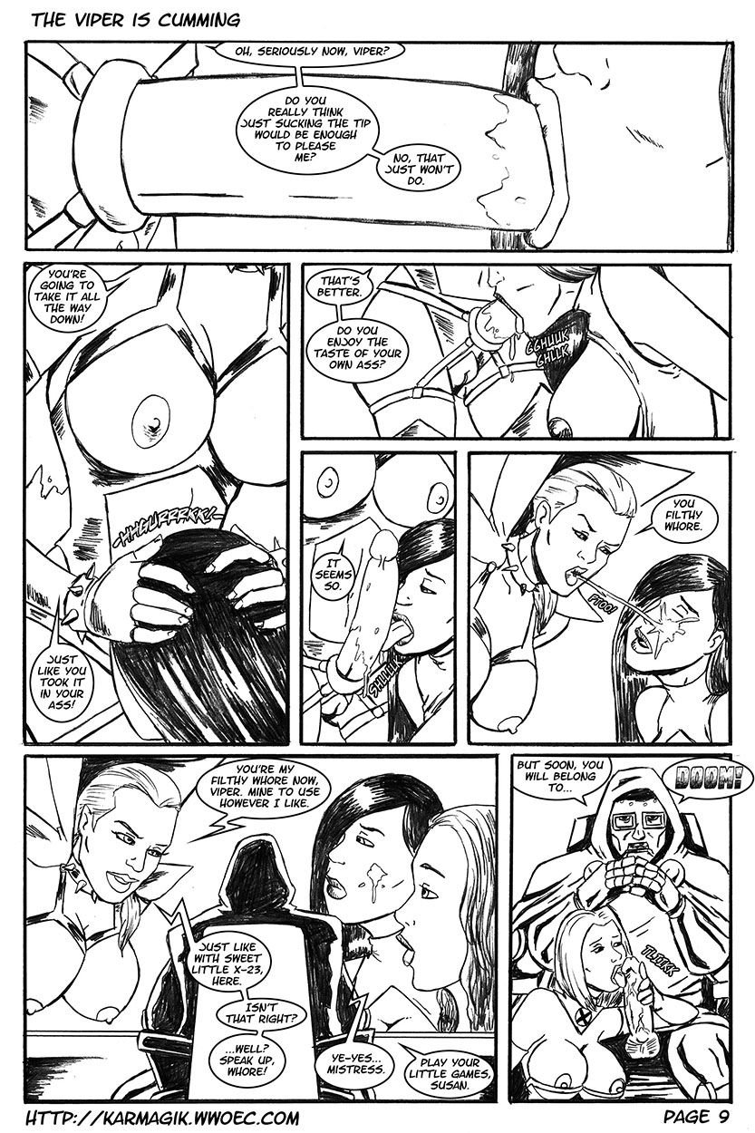 The Viper Is Cumming (G.I. Joe) [Karmagik] - Chapter 1 — Page 9