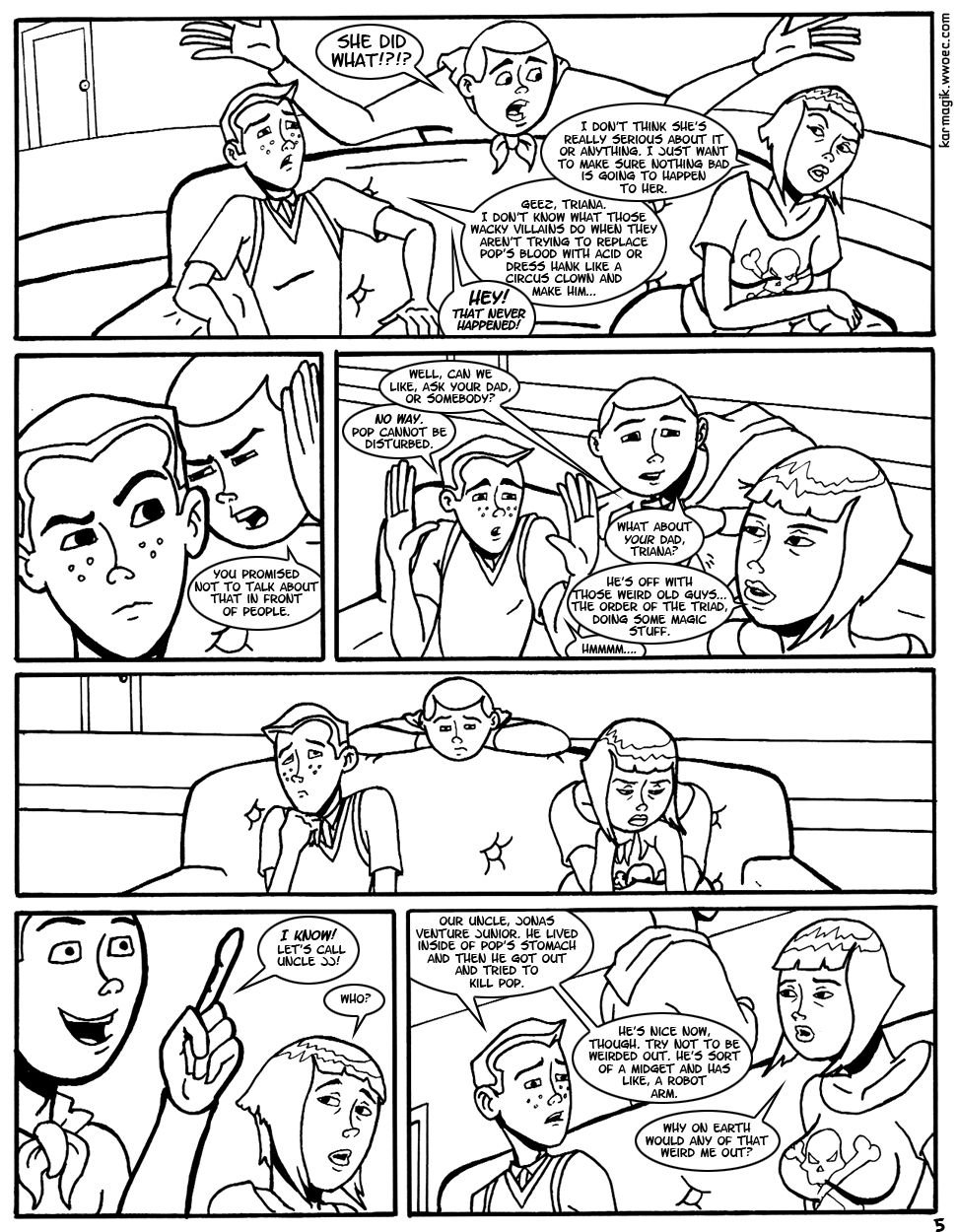 Villainess Intentions (The Venture Bros.) [Karmagik] - Chapter 2 — Page 6