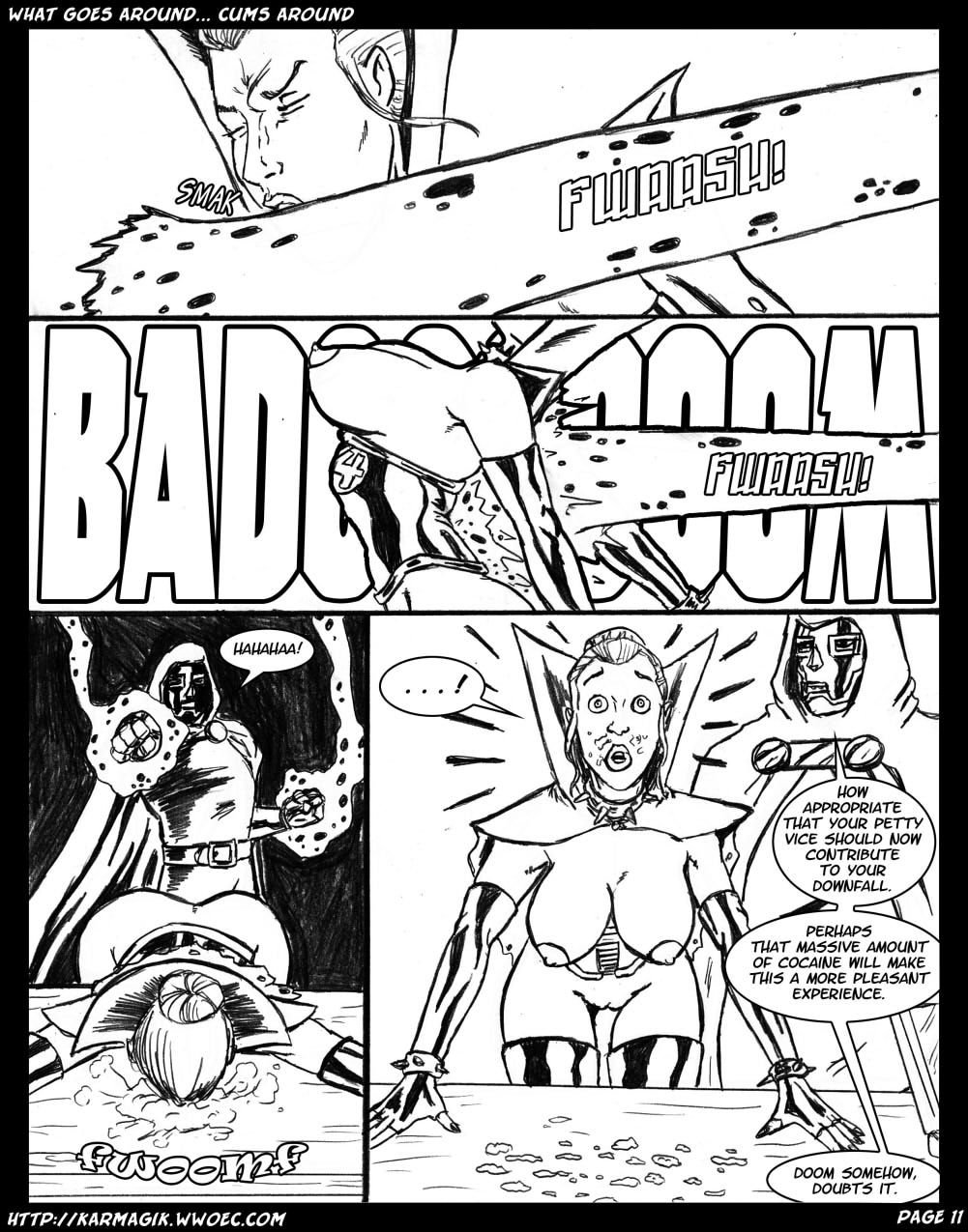What Goes Around… Cums Around (Various) [Karmagik] - Chapter 1 — Page 11