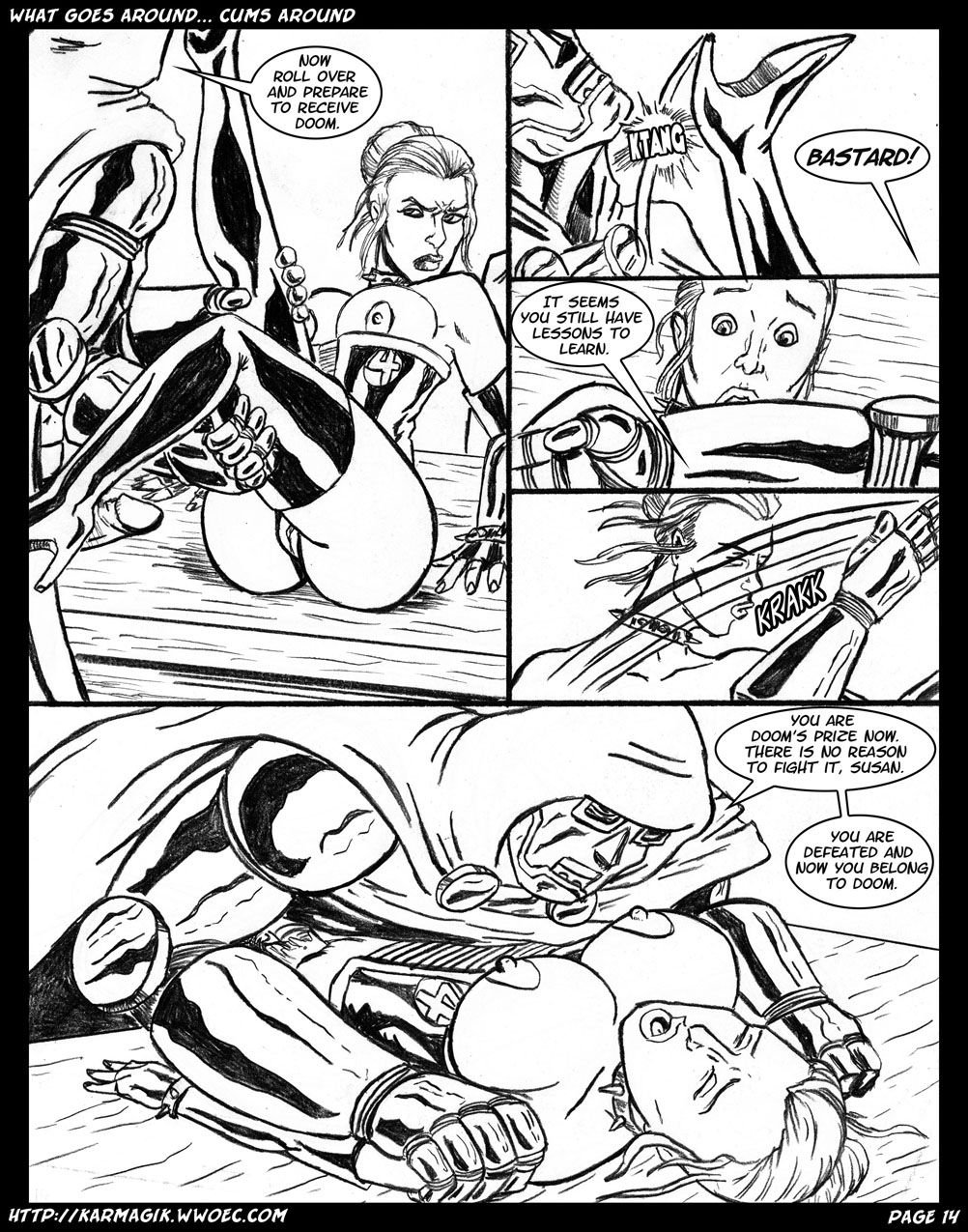 What Goes Around… Cums Around (Various) [Karmagik] - Chapter 1 — Page 14