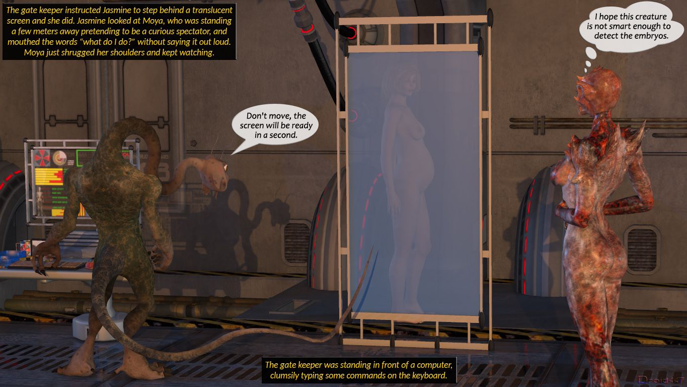 Jasmine’s Ordeal [3DMonsterStories] - Chapter 1 — Page 105