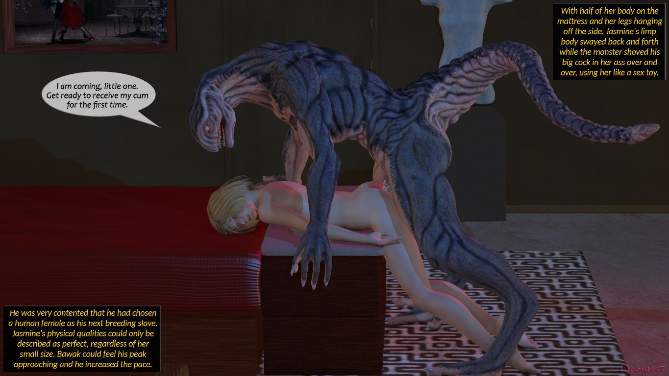 Jasmine’s Ordeal [3DMonsterStories] - Chapter 1 — Page 19