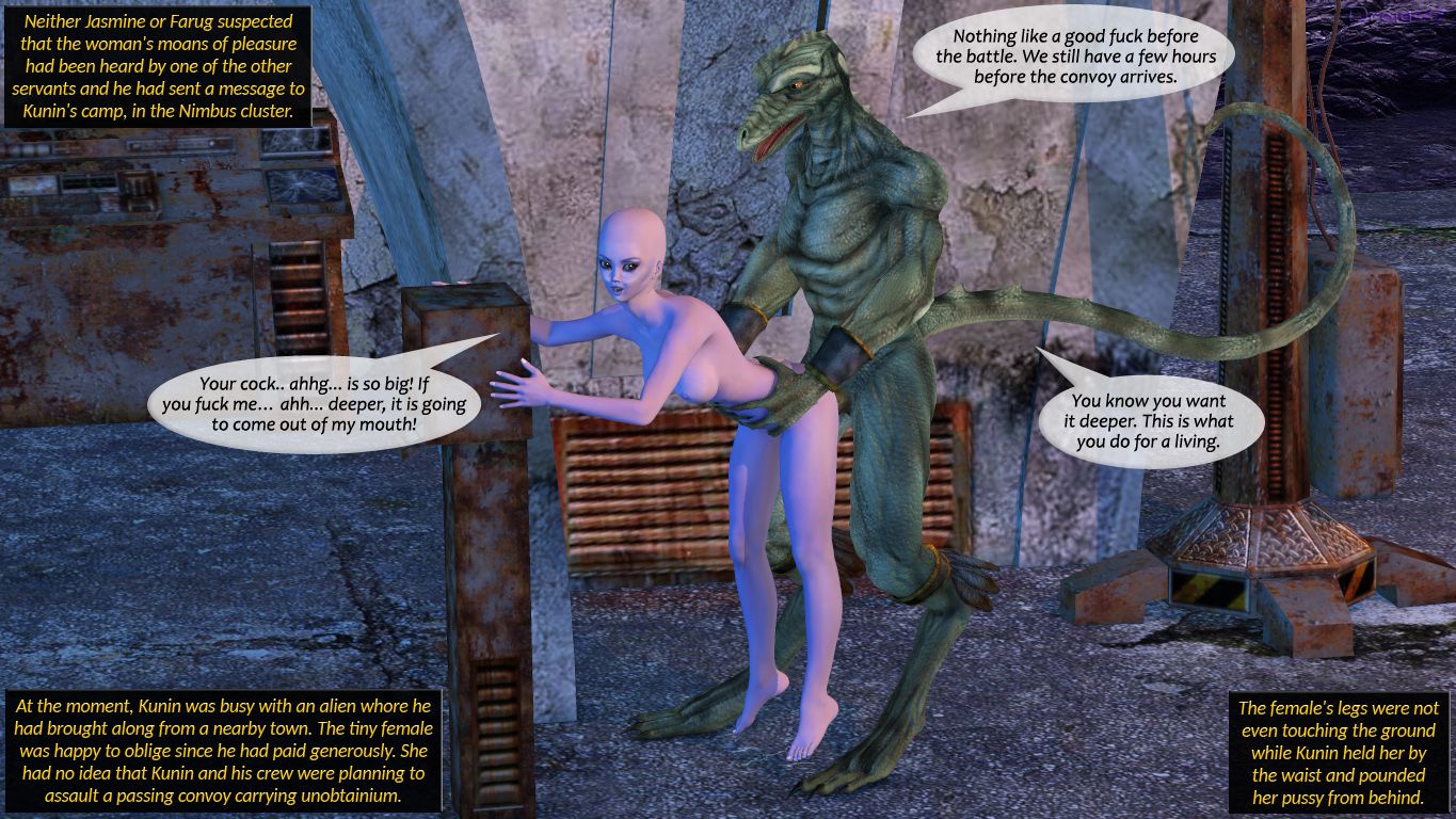 Jasmine’s Ordeal [3DMonsterStories] - Chapter 1 — Page 238