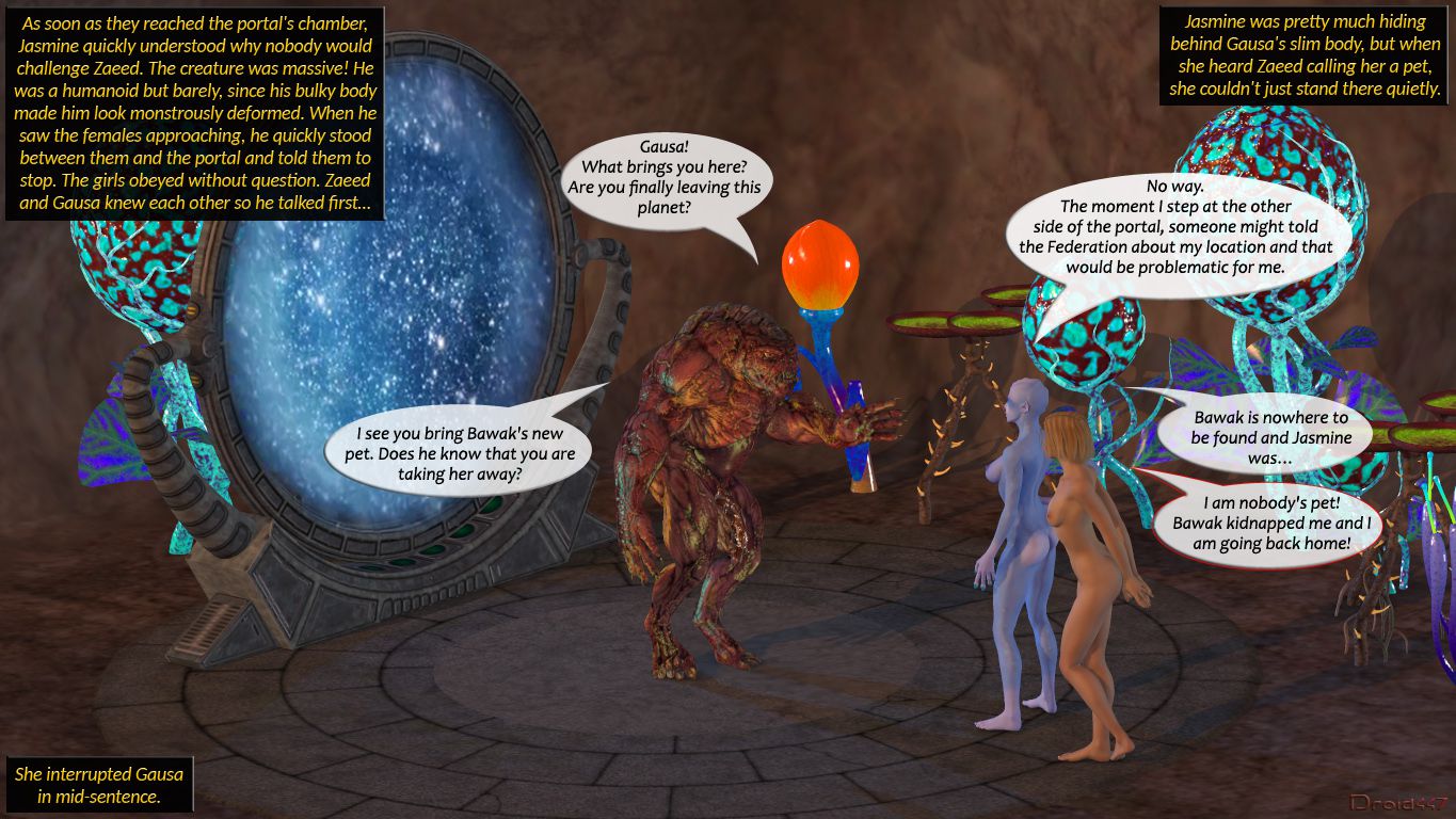 Jasmine’s Ordeal [3DMonsterStories] - Chapter 1 — Page 62