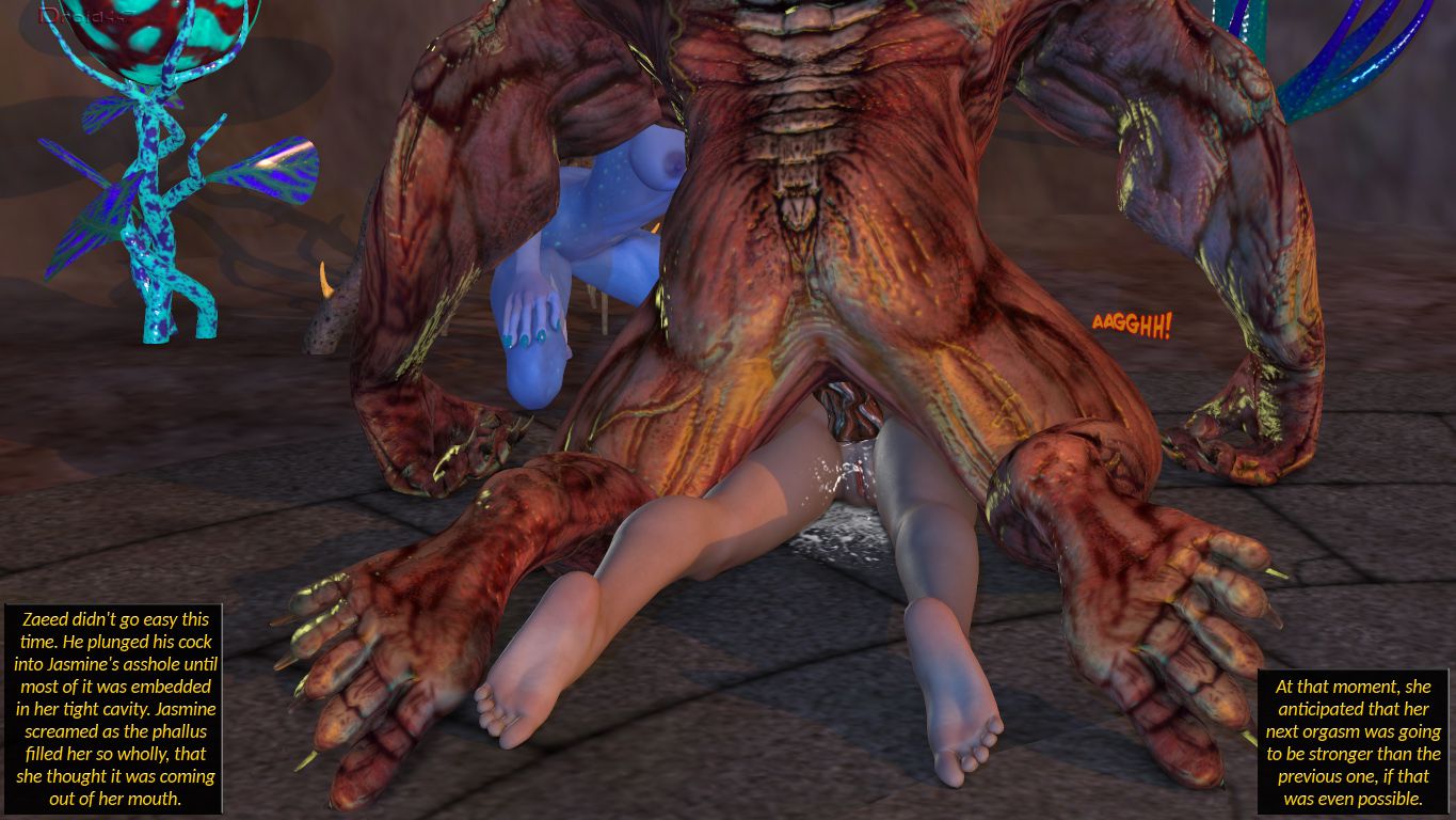Jasmine’s Ordeal [3DMonsterStories] - Chapter 1 — Page 72