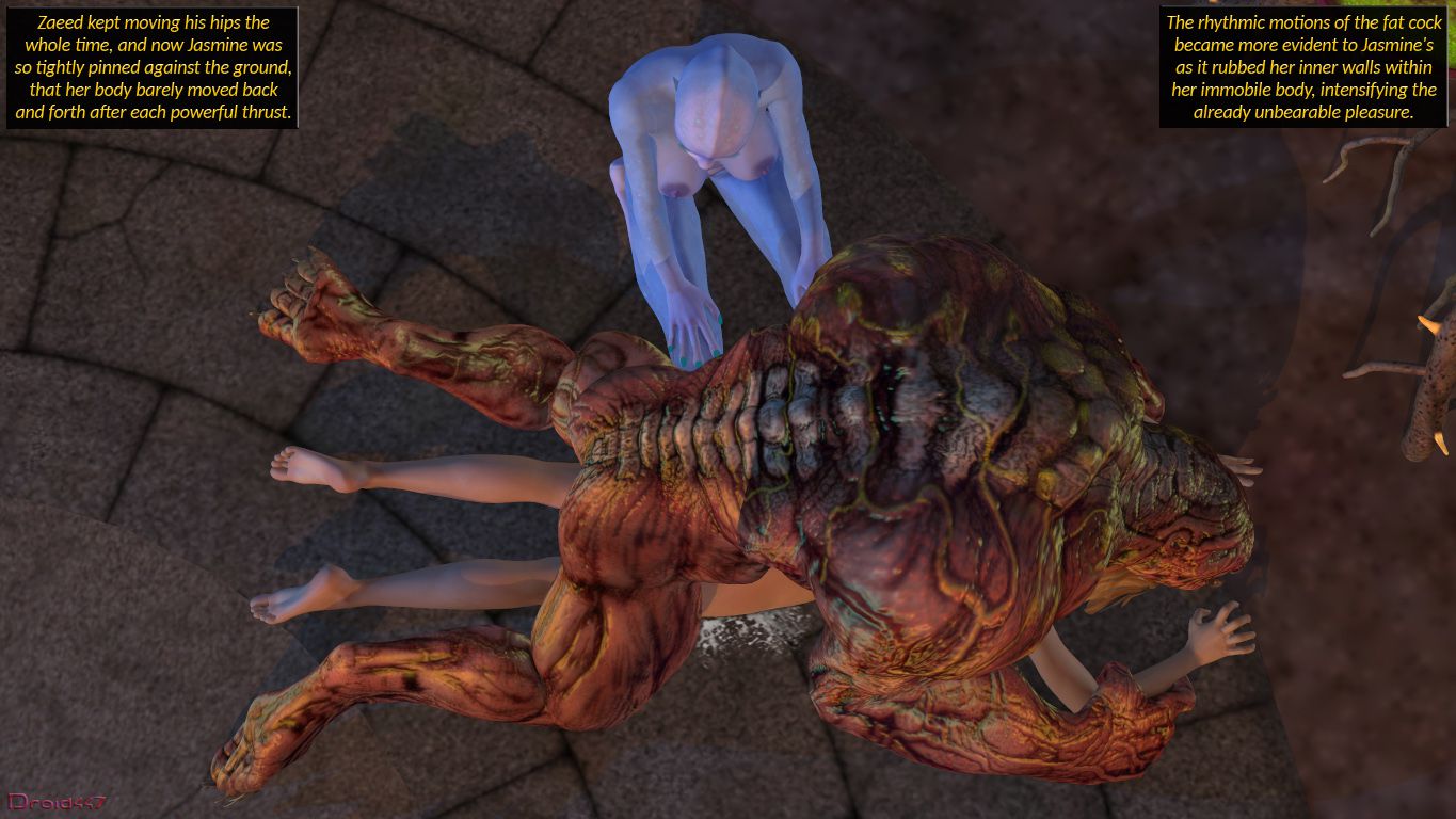 Jasmine’s Ordeal [3DMonsterStories] - Chapter 1 — Page 75