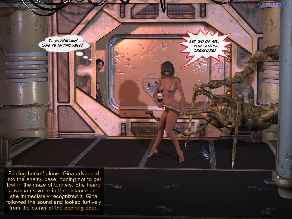 Xenowars [3DMonsterStories , Droid447] - Chapter 3 — Page 47