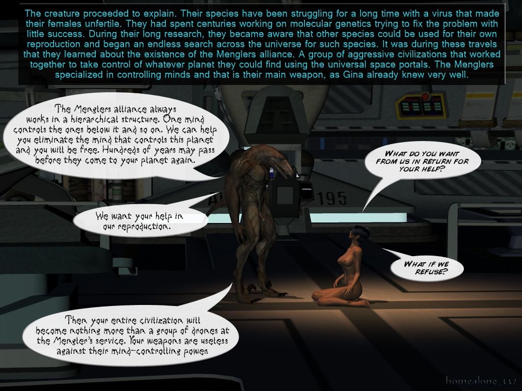 Xenowars [3DMonsterStories , Droid447] - Chapter 1 — Page 13