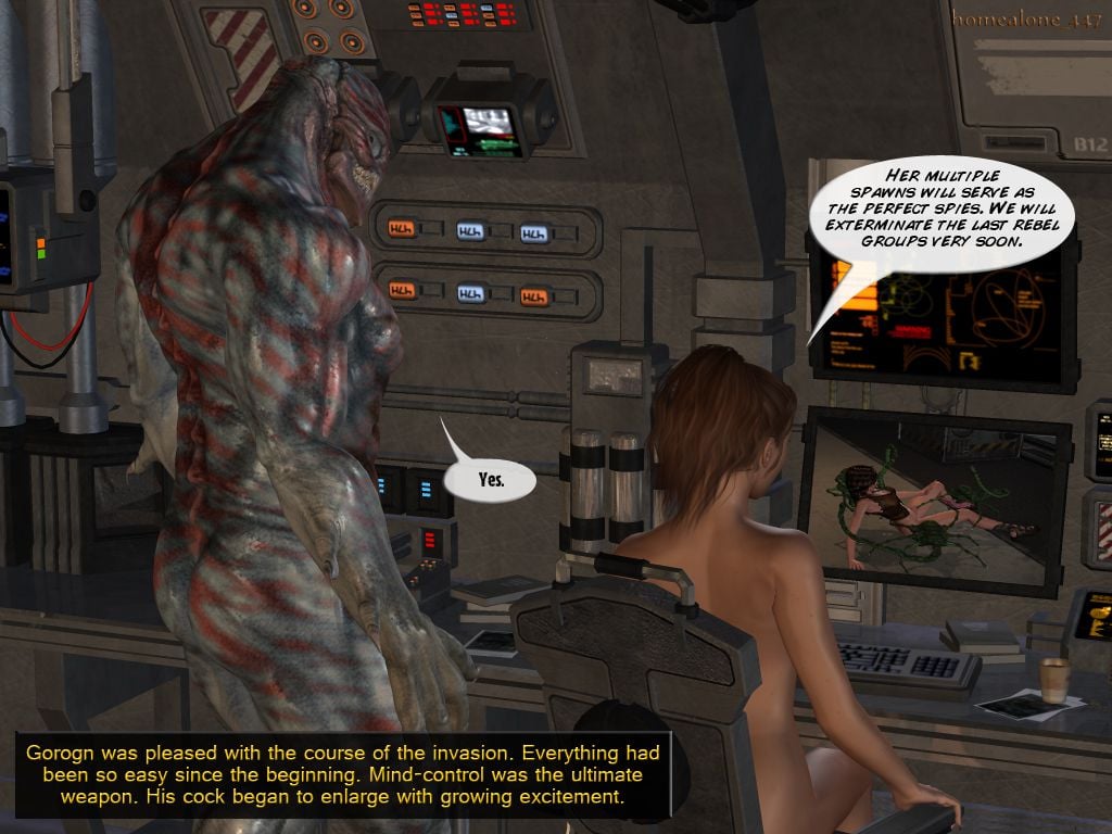 Xenowars [3DMonsterStories , Droid447] - Chapter 1 — Page 63