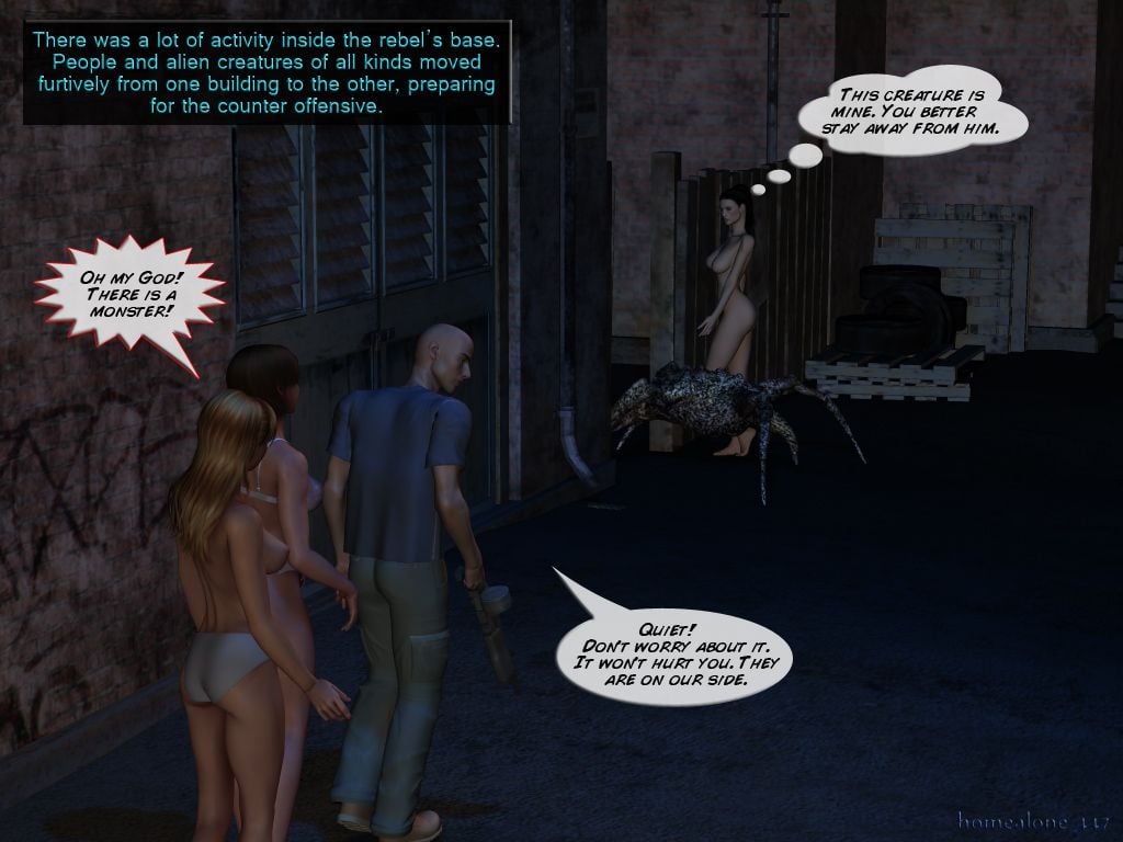 Xenowars [3DMonsterStories , Droid447] - Chapter 2 — Page 69