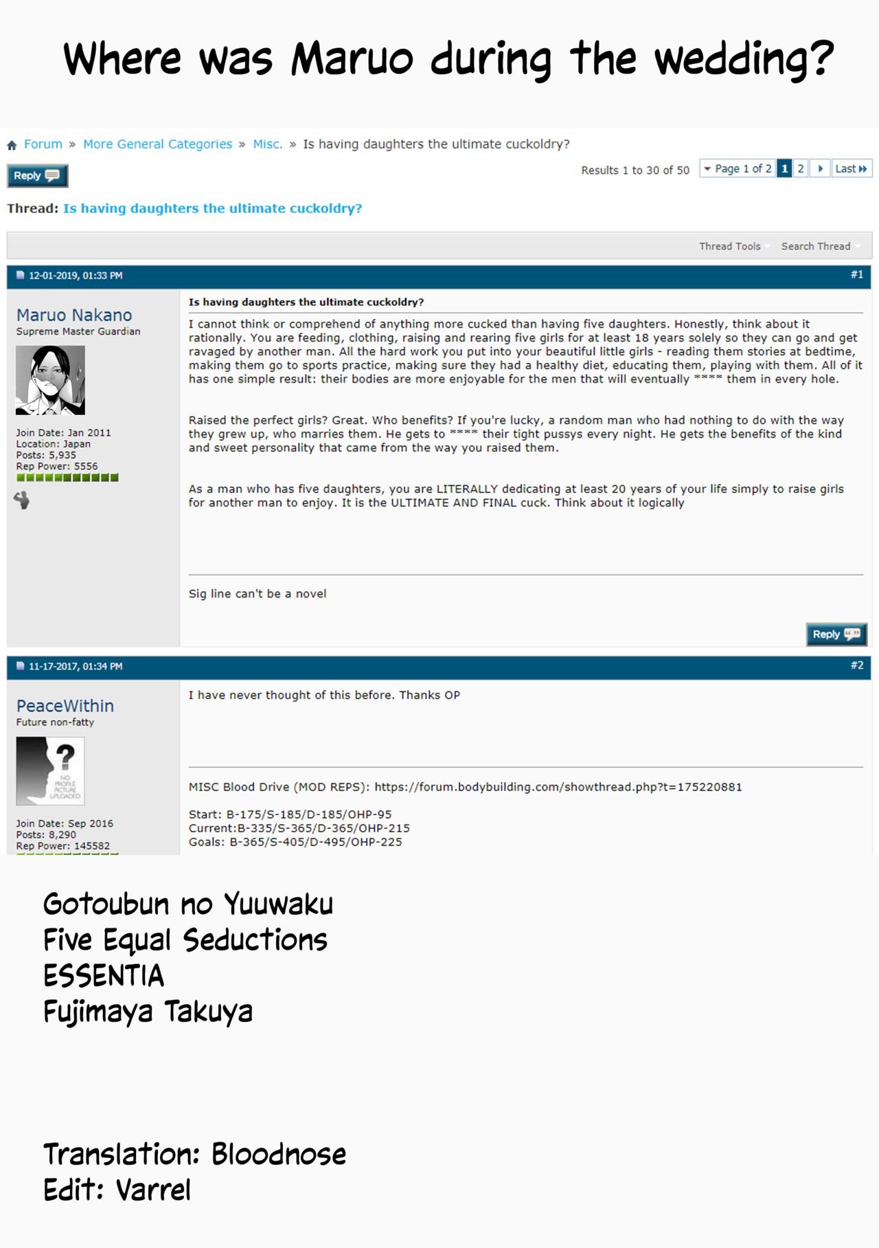 Five Equal Seductions (The Quintessential Quintuplets) [Fujima Takuya] - Chapter 1 — Page 26