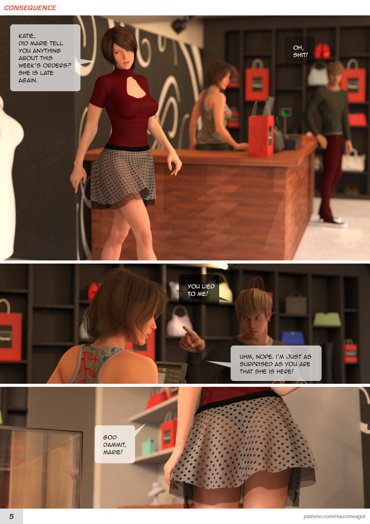 Consequences [MaxSmeagol] - Chapter 1 — Page 6