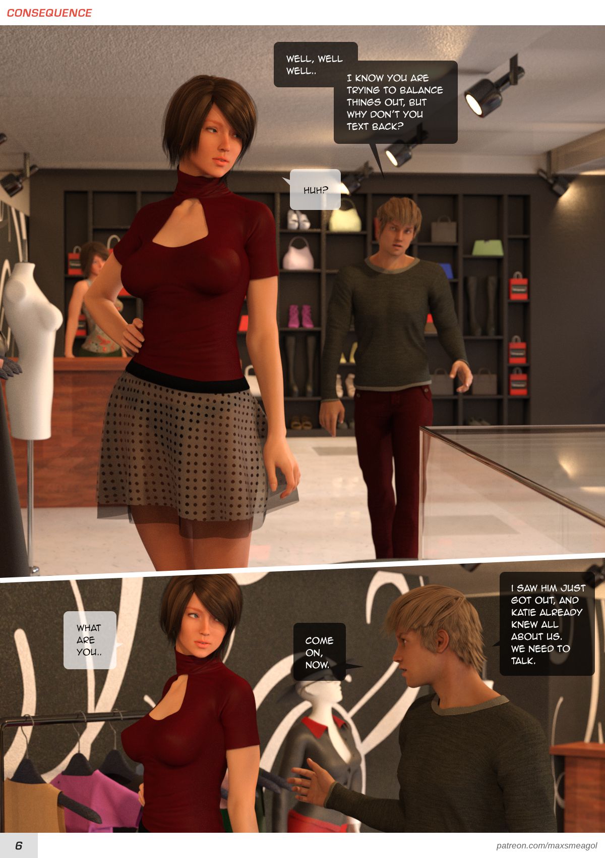 Consequences [MaxSmeagol] - Chapter 1 — Page 7