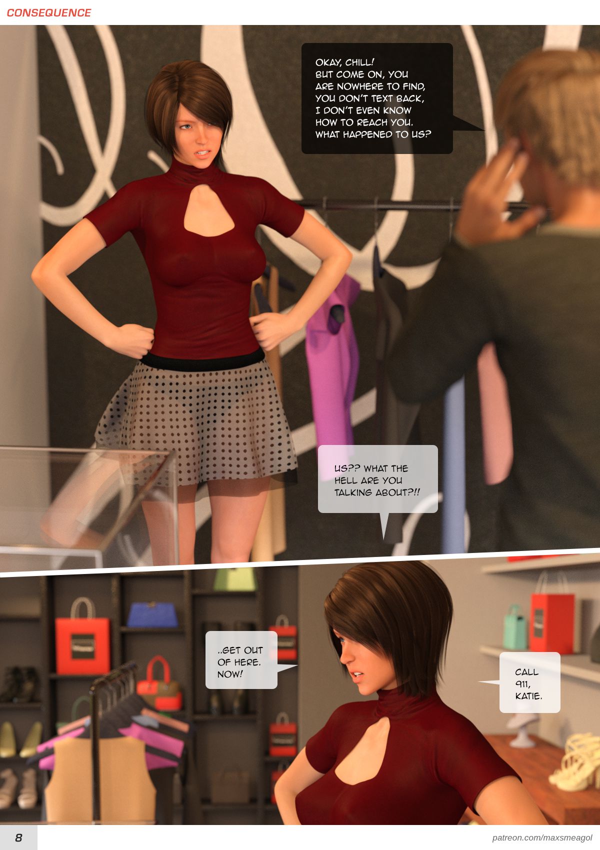 Consequences [MaxSmeagol] - Chapter 1 — Page 9