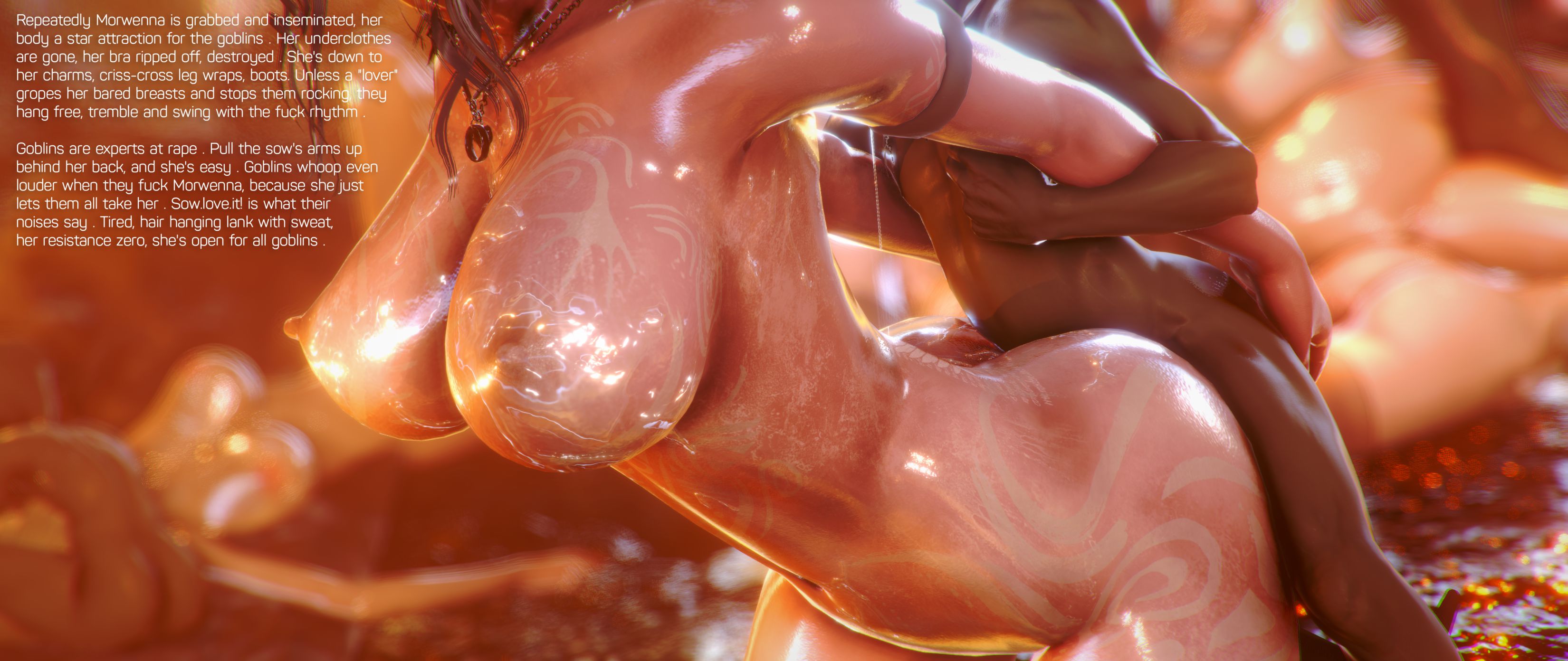 The Ultimate Goblin Gangbang [Oreo-TheLewdCookie] - Chapter 3 — Page 104
