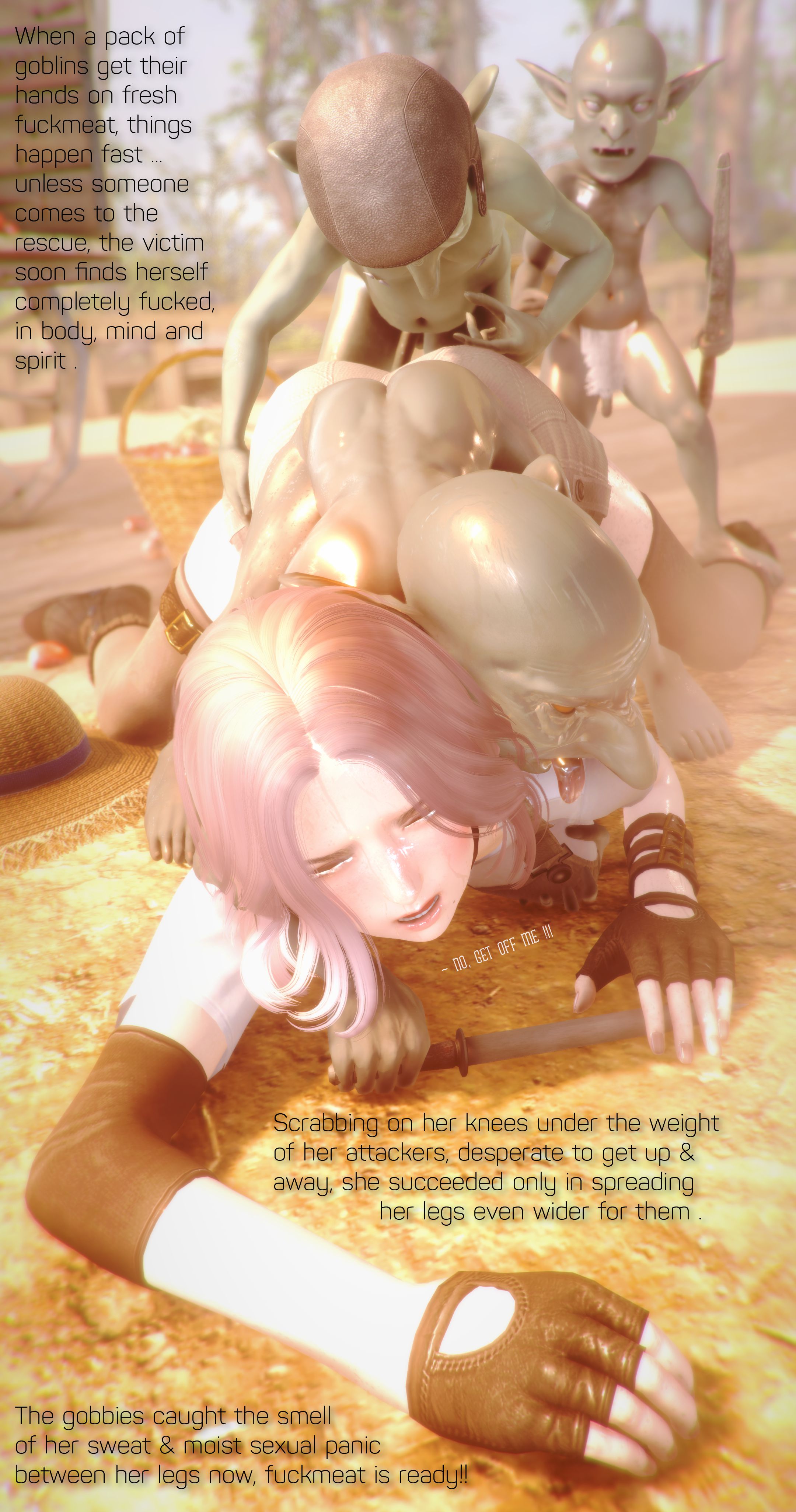 The Ultimate Goblin Gangbang [Oreo-TheLewdCookie] - Chapter 3 — Page 24