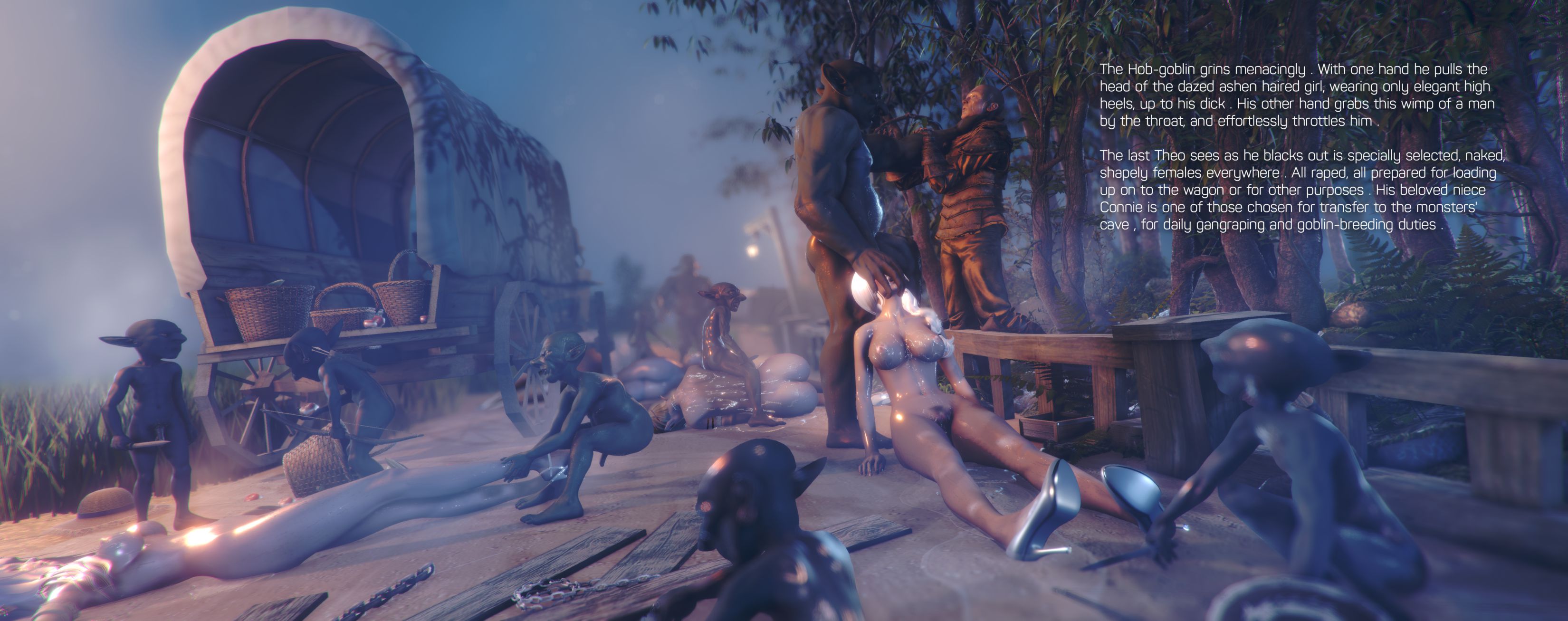 The Ultimate Goblin Gangbang [Oreo-TheLewdCookie] - Chapter 3 — Page 53