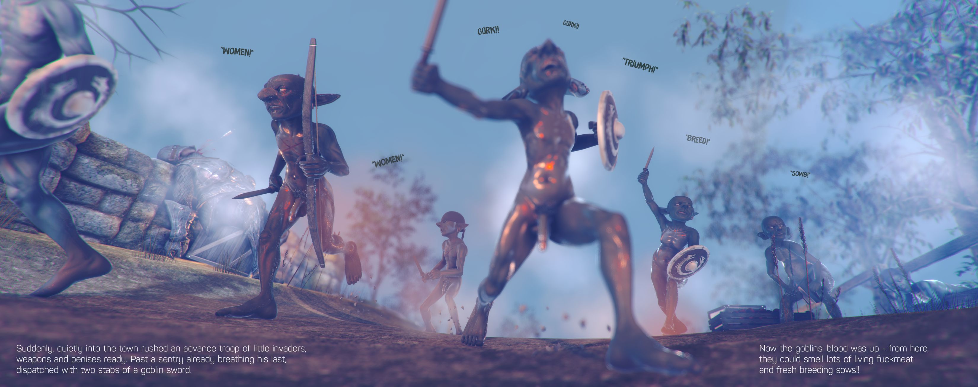 The Ultimate Goblin Gangbang [Oreo-TheLewdCookie] - Chapter 3 — Page 62