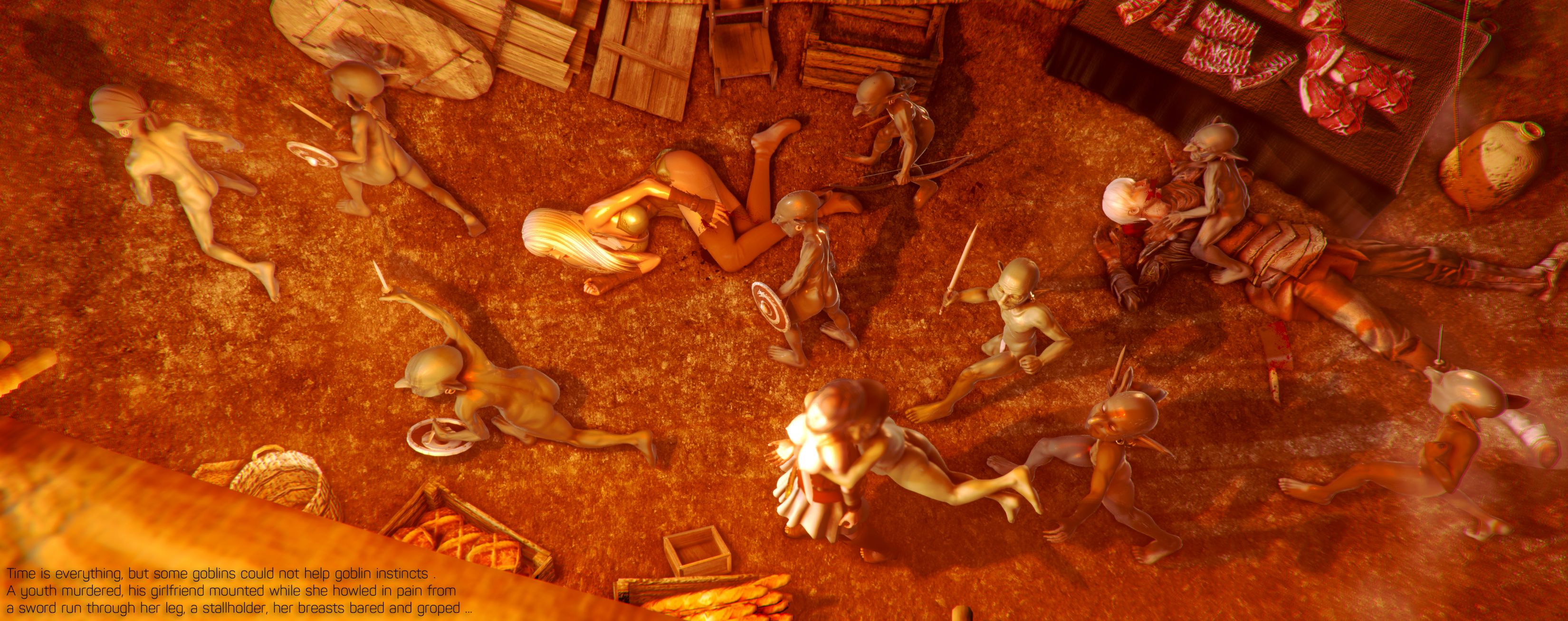 The Ultimate Goblin Gangbang [Oreo-TheLewdCookie] - Chapter 3 — Page 65