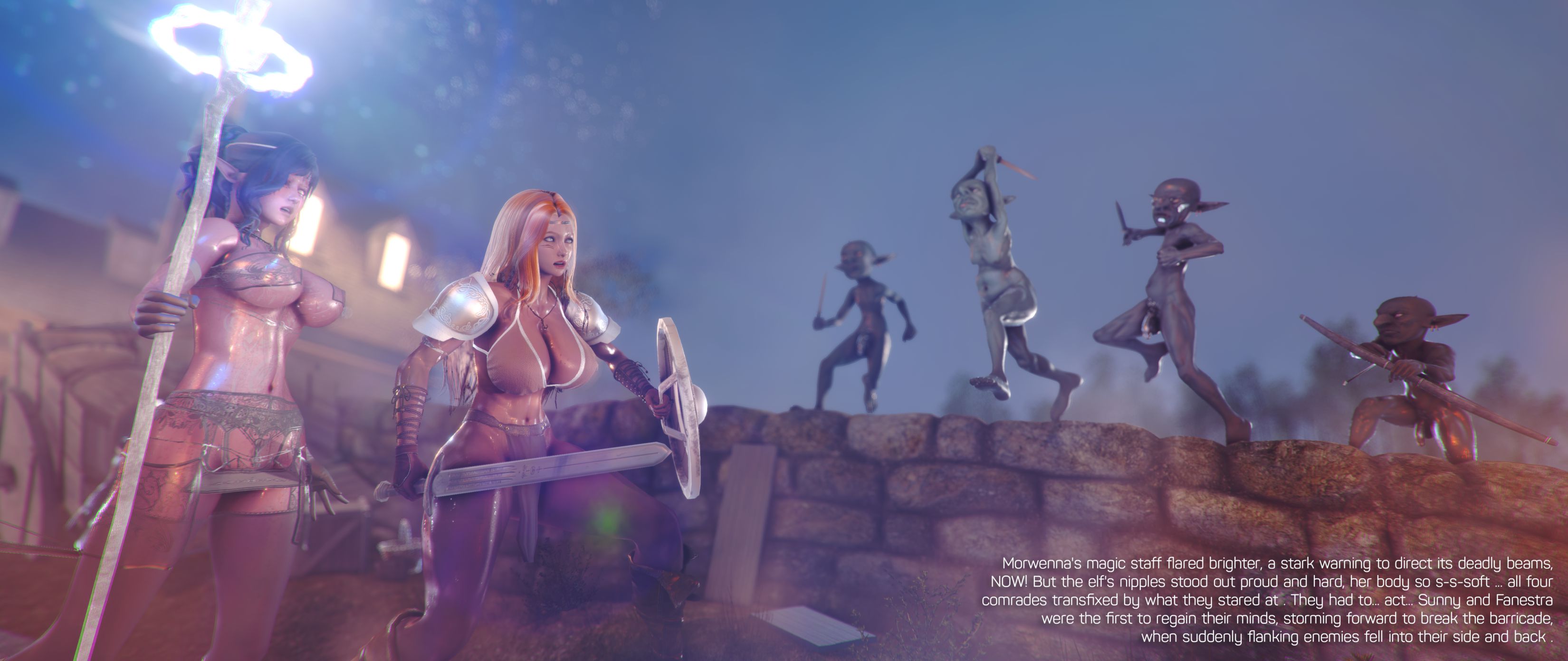 The Ultimate Goblin Gangbang [Oreo-TheLewdCookie] - Chapter 3 — Page 85