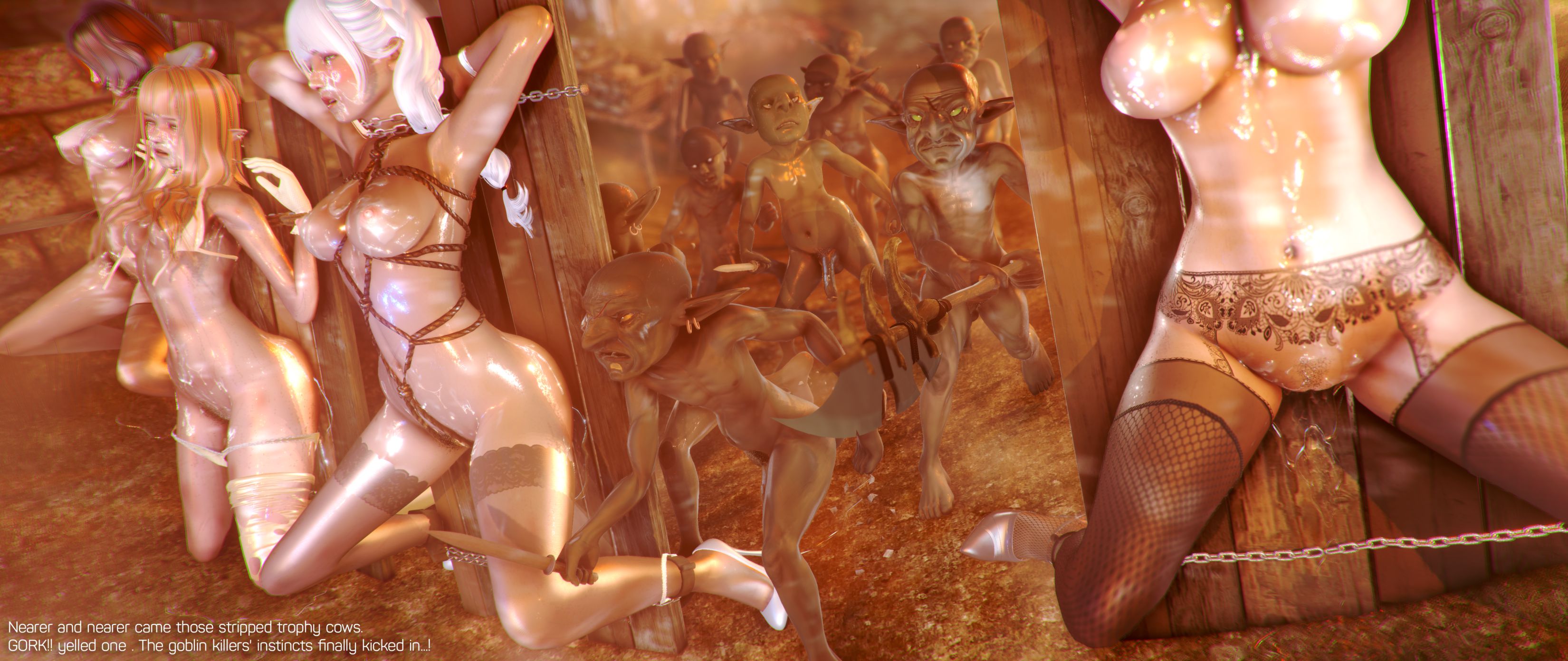 The Ultimate Goblin Gangbang [Oreo-TheLewdCookie] - Chapter 3 — Page 87