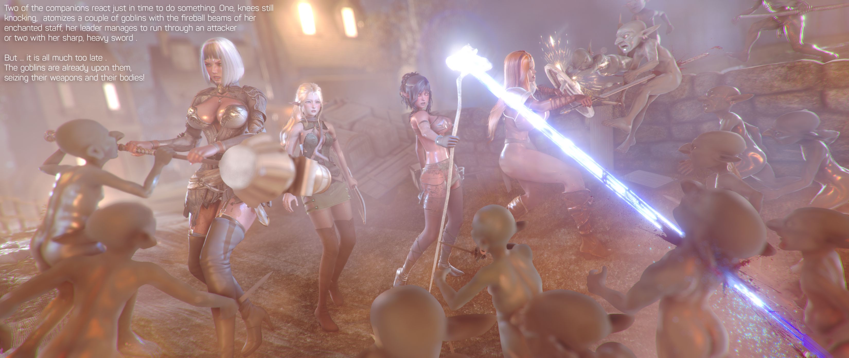 The Ultimate Goblin Gangbang [Oreo-TheLewdCookie] - Chapter 3 — Page 88