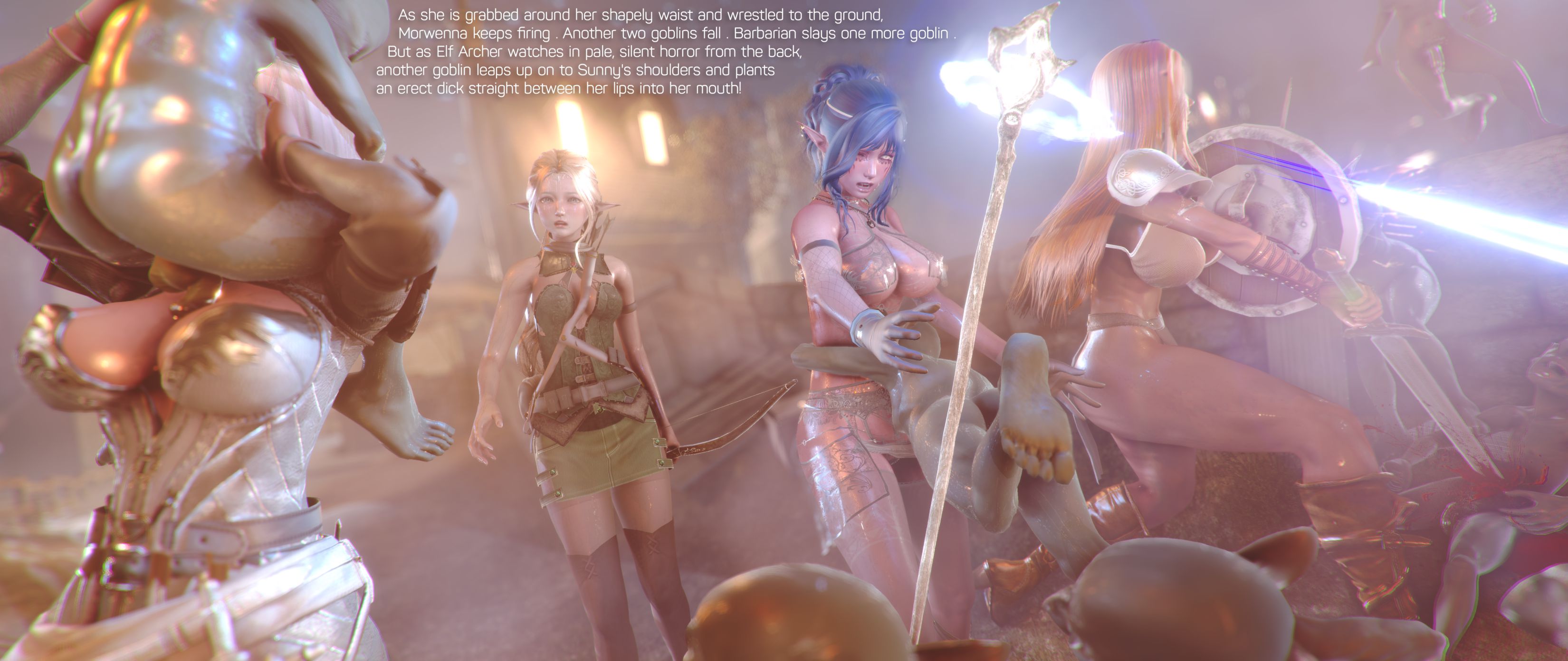 The Ultimate Goblin Gangbang [Oreo-TheLewdCookie] - Chapter 3 — Page 89