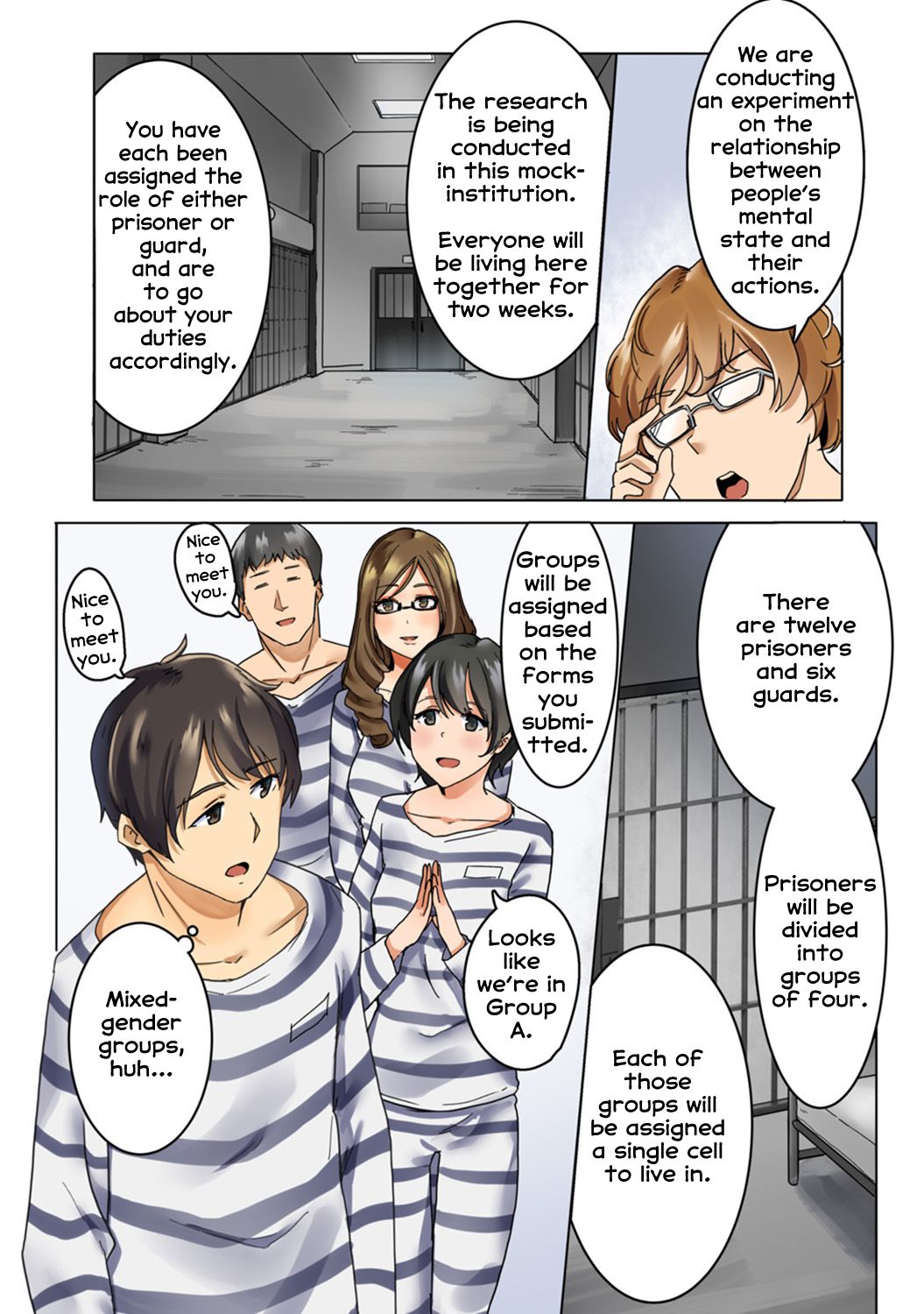 Kangoku Zemi Kanshu ni Zettai Fukujuu o Shiirarete… [Wakamatsu] - Chapter 1 — Page 5