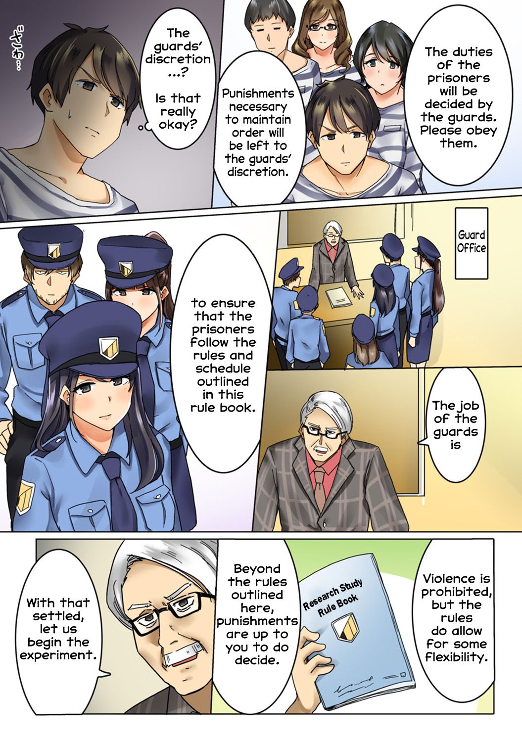 Kangoku Zemi Kanshu ni Zettai Fukujuu o Shiirarete… [Wakamatsu] - Chapter 1 — Page 6