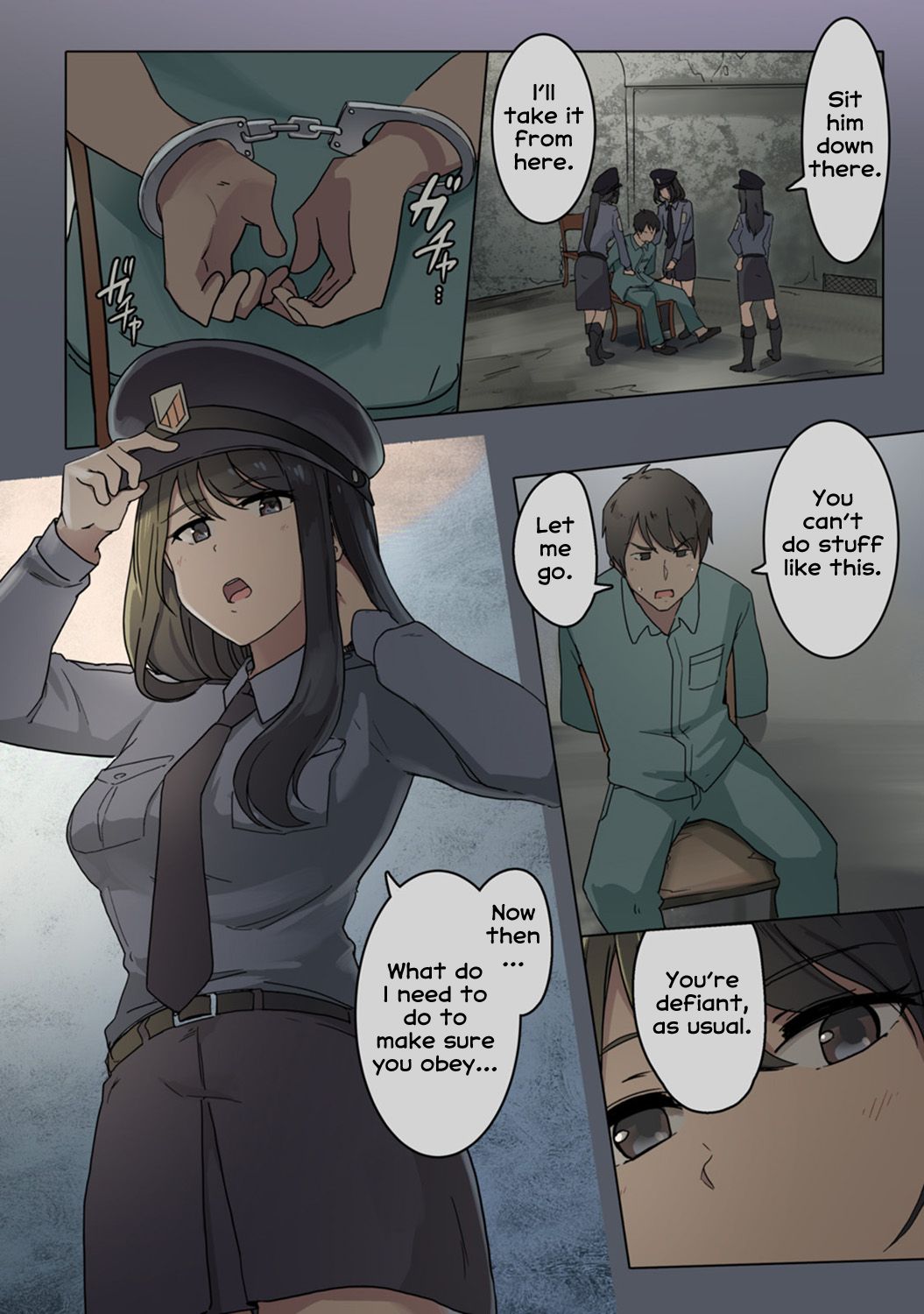 Kangoku Zemi Kanshu ni Zettai Fukujuu o Shiirarete… [Wakamatsu] - Chapter 2 — Page 5