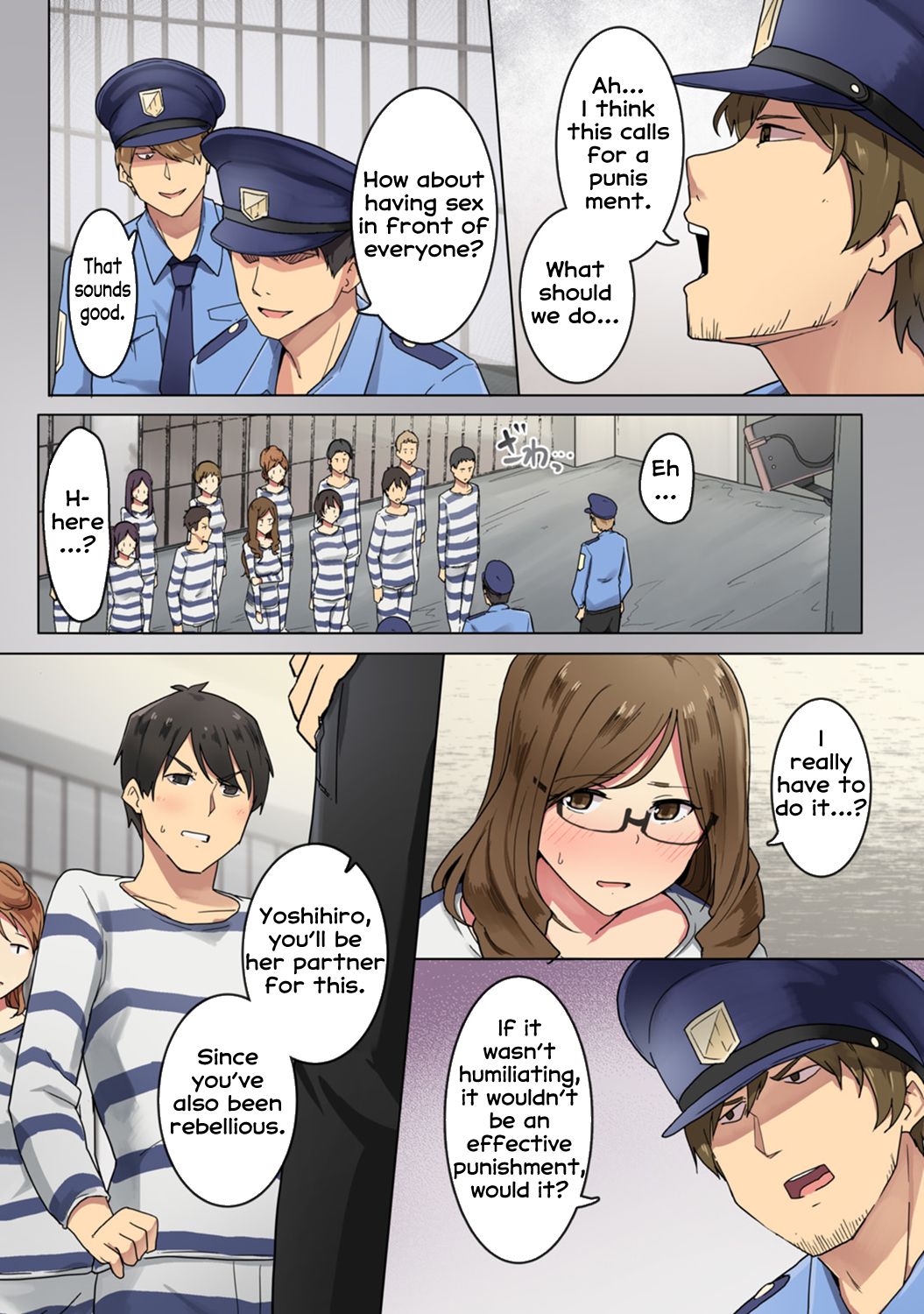 Kangoku Zemi Kanshu ni Zettai Fukujuu o Shiirarete… [Wakamatsu] - Chapter 3 — Page 4