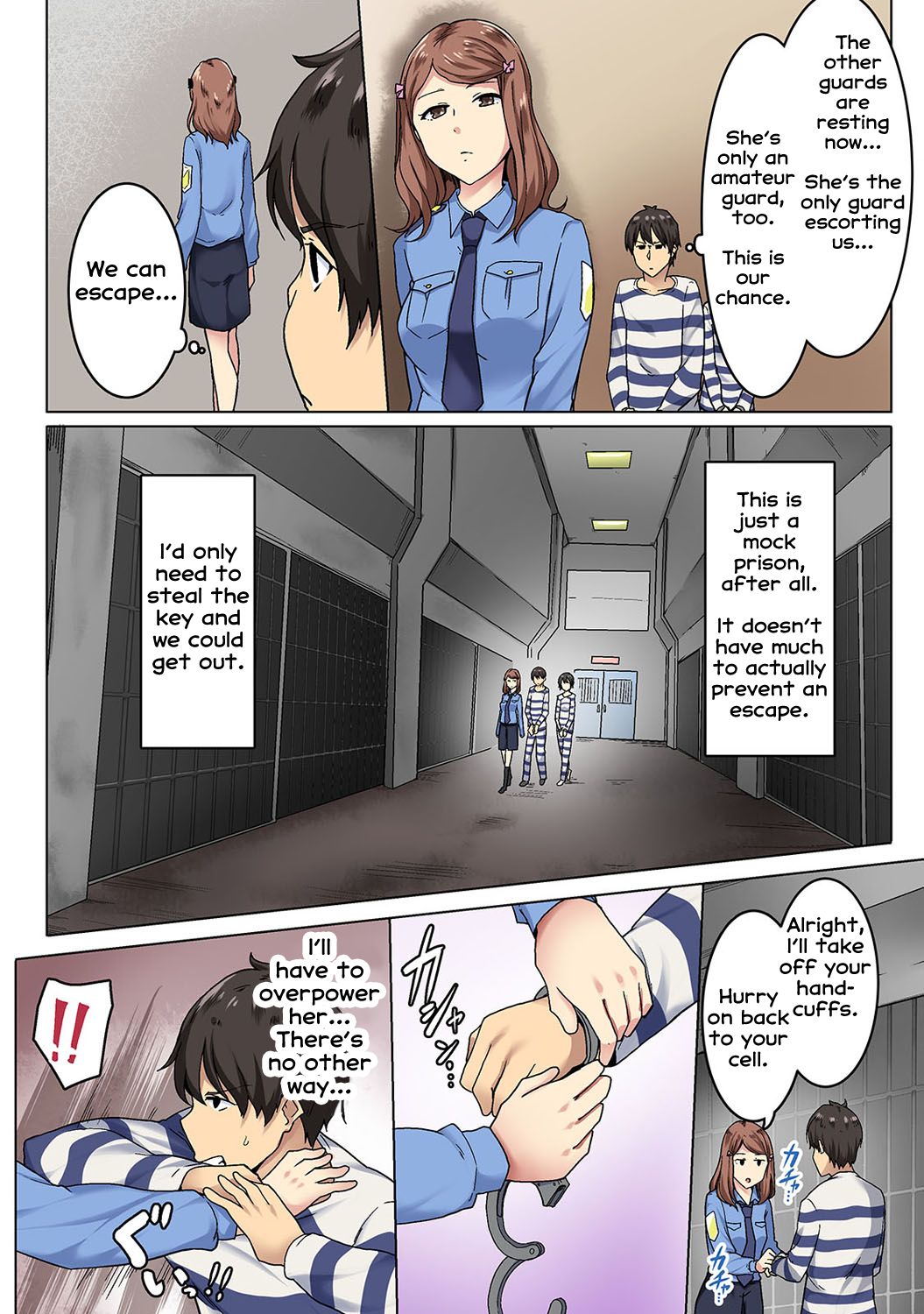 Kangoku Zemi Kanshu ni Zettai Fukujuu o Shiirarete… [Wakamatsu] - Chapter 5 — Page 11