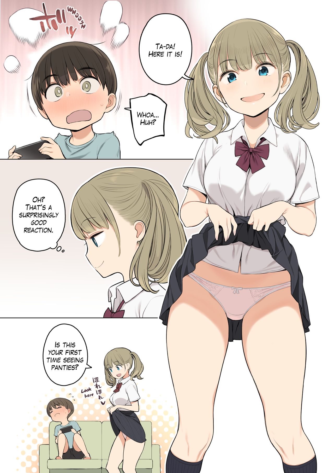 My Older Sister’s Friends Are Nothing But Lewd Girls [Nora Higuma] - Chapter 1 — Page 4