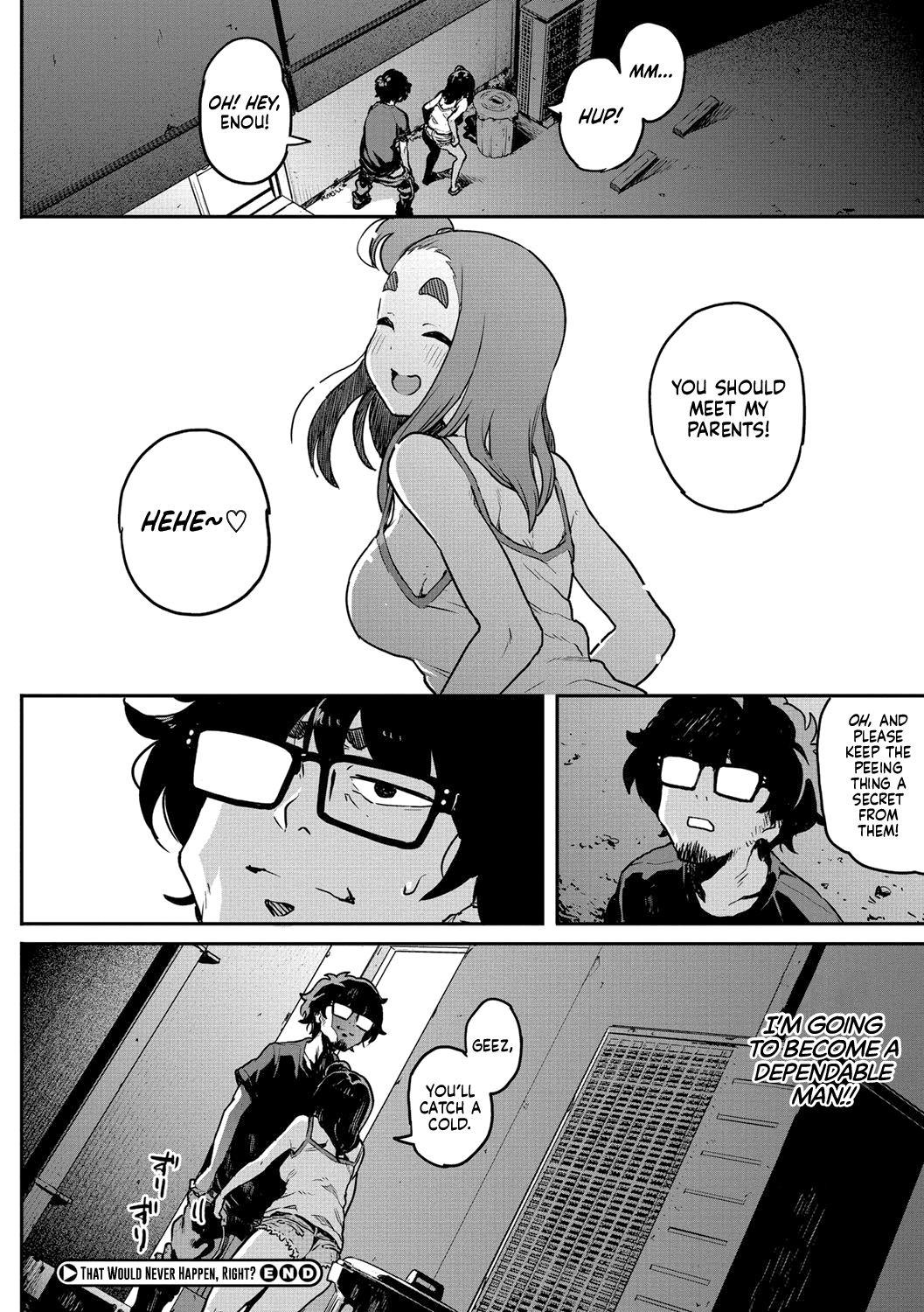 That Would Never Happen, Right? [Takayanagi Katsuya] - Chapter 1 — Page 22