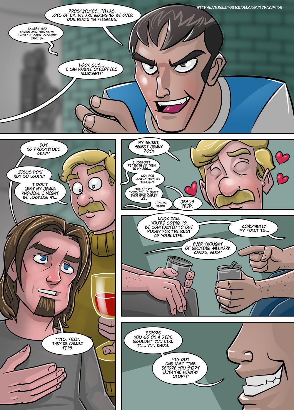 Busty Bachelor Babes [John North] - Chapter 1 — Page 41