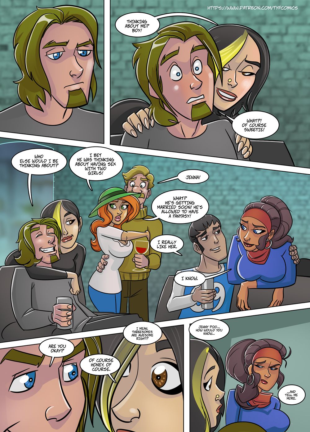 Busty Bachelor Babes [John North] - Chapter 1 — Page 46