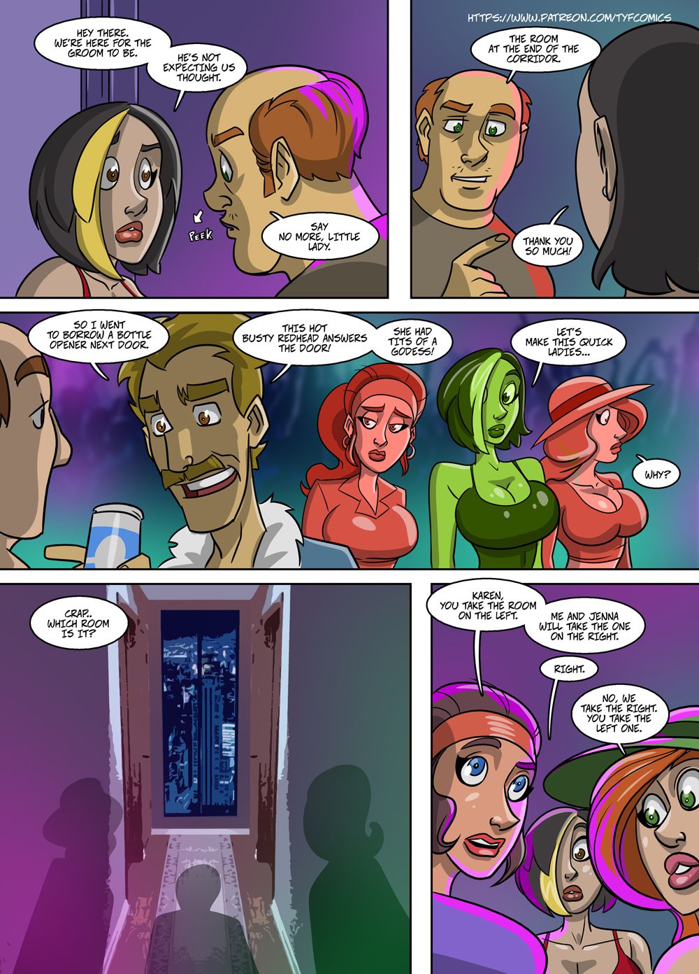 Busty Bachelor Babes [John North] - Chapter 1 — Page 49