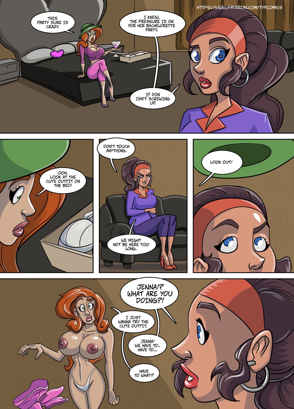 Busty Bachelor Babes [John North] - Chapter 1 — Page 51