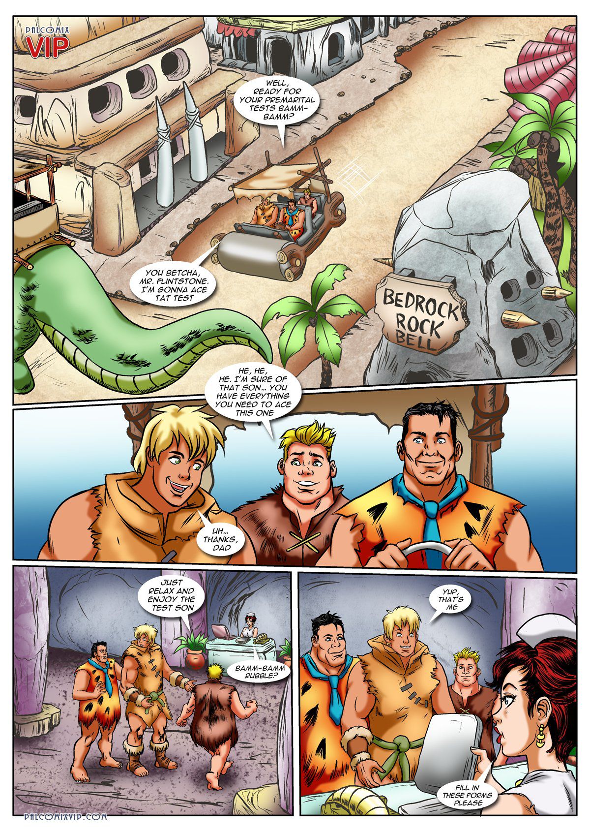 Passing The Torch (The Flintstones) [PalComix] - Chapter 1 — Page 5