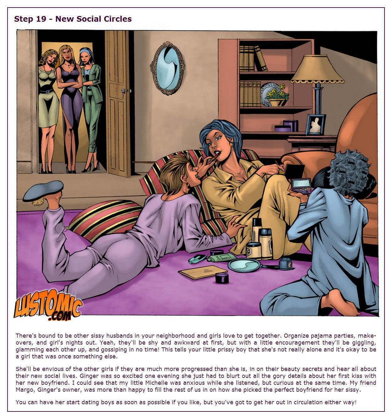 Marissa Makes Michael Michelle [Lustomic] - Chapter 1 — Page 20