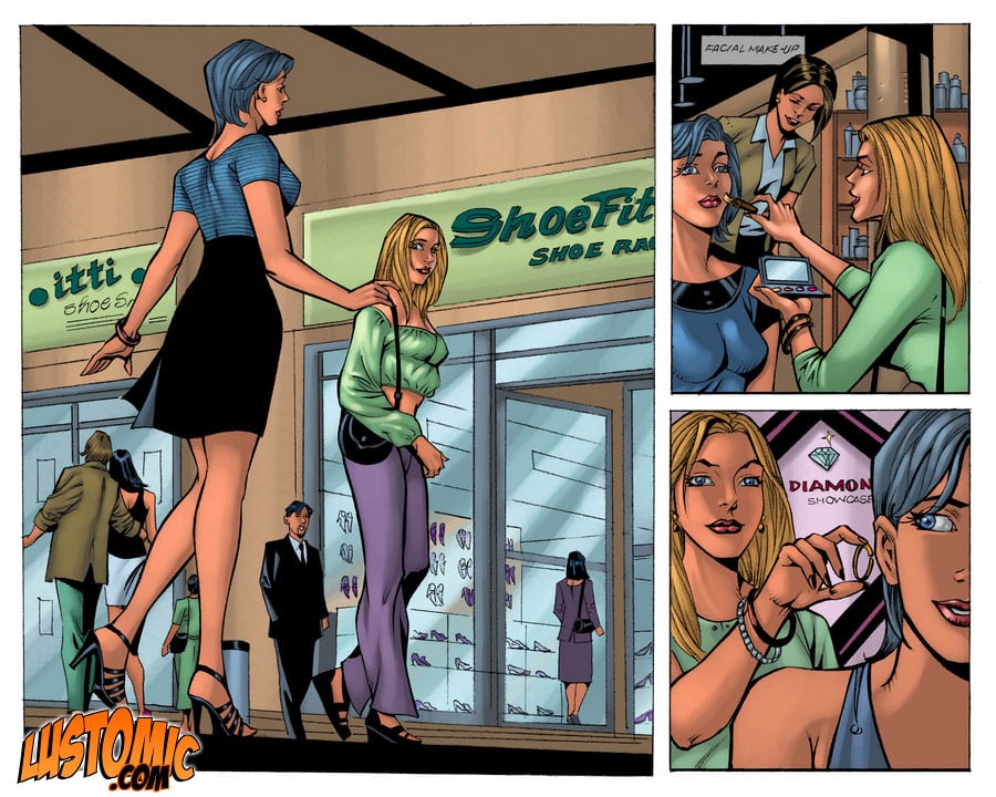 Marissa Makes Michael Michelle [Lustomic] - Chapter 1.5 — Page 8