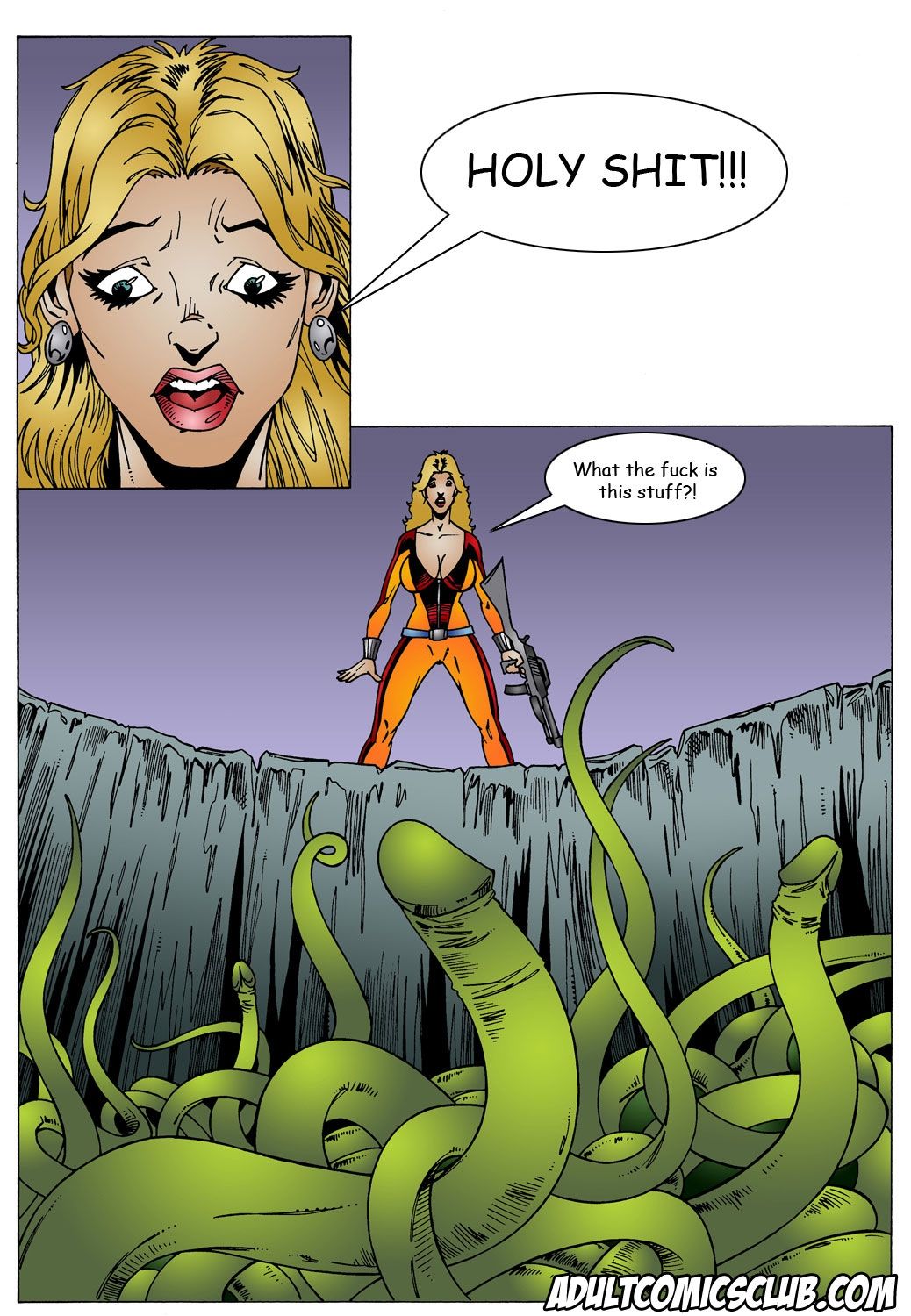 Lorna Space Encounter [AdultComicsClub] - Chapter 1 — Page 6