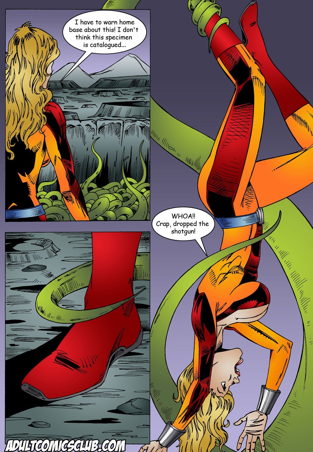 Lorna Space Encounter [AdultComicsClub] - Chapter 1 — Page 7