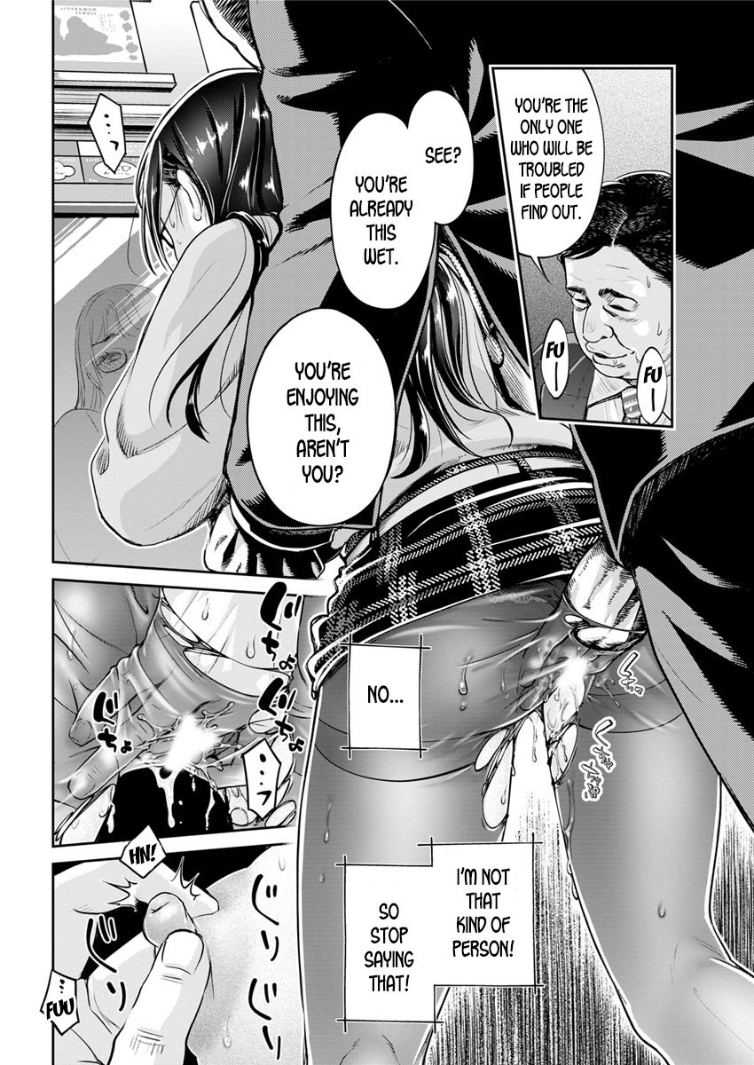 The Plain Glasses University Girl With Hidden Big Tits And Her Encounter In A Certain Packed Train [Umemaru] - Chapter 1 — Page 8