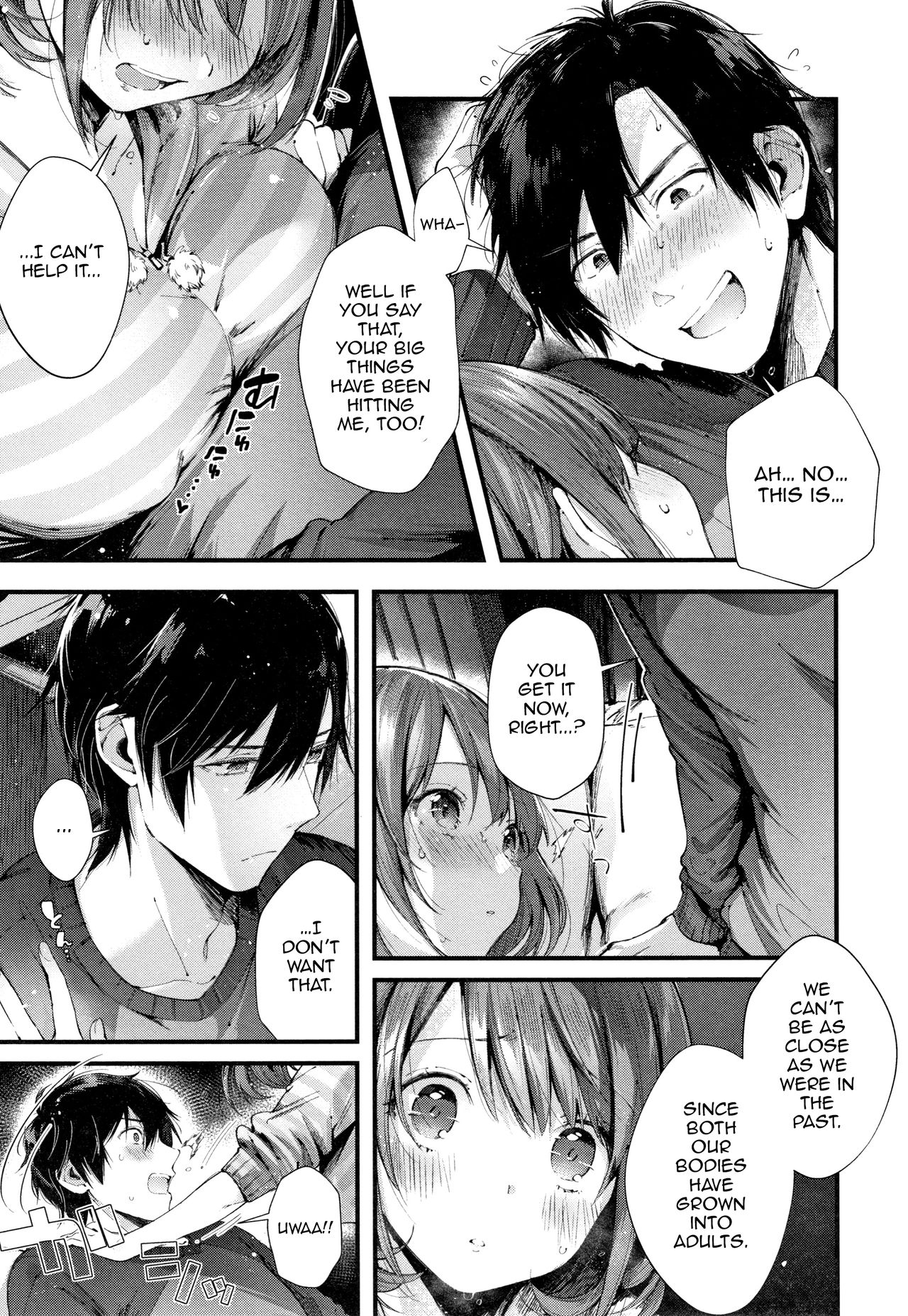 Teryouri to Koigokoro [Suihei Sen] - Chapter 1 — Page 9