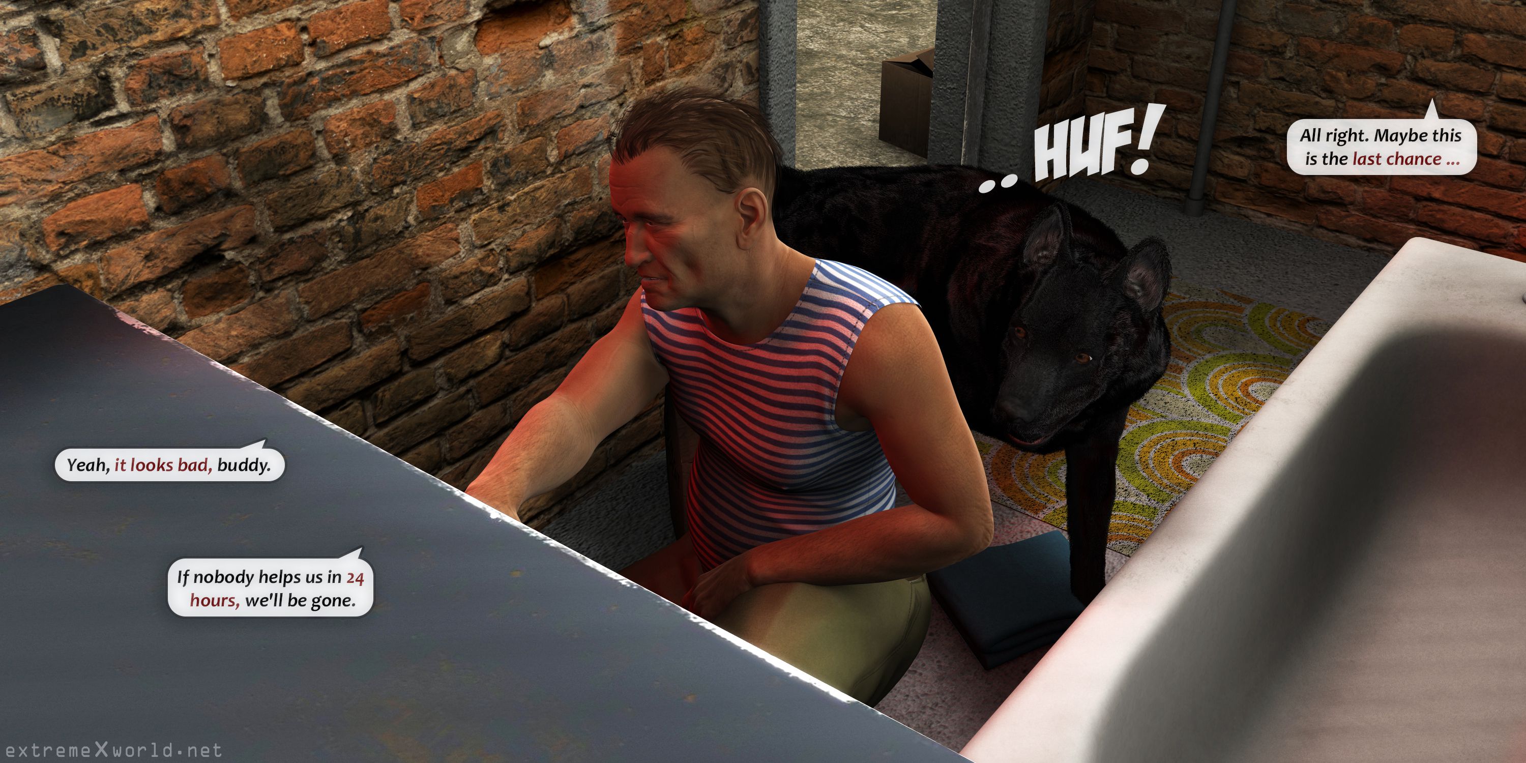 Tornado Shelter [ExtremeXWorld] - Chapter 1 — Page 34