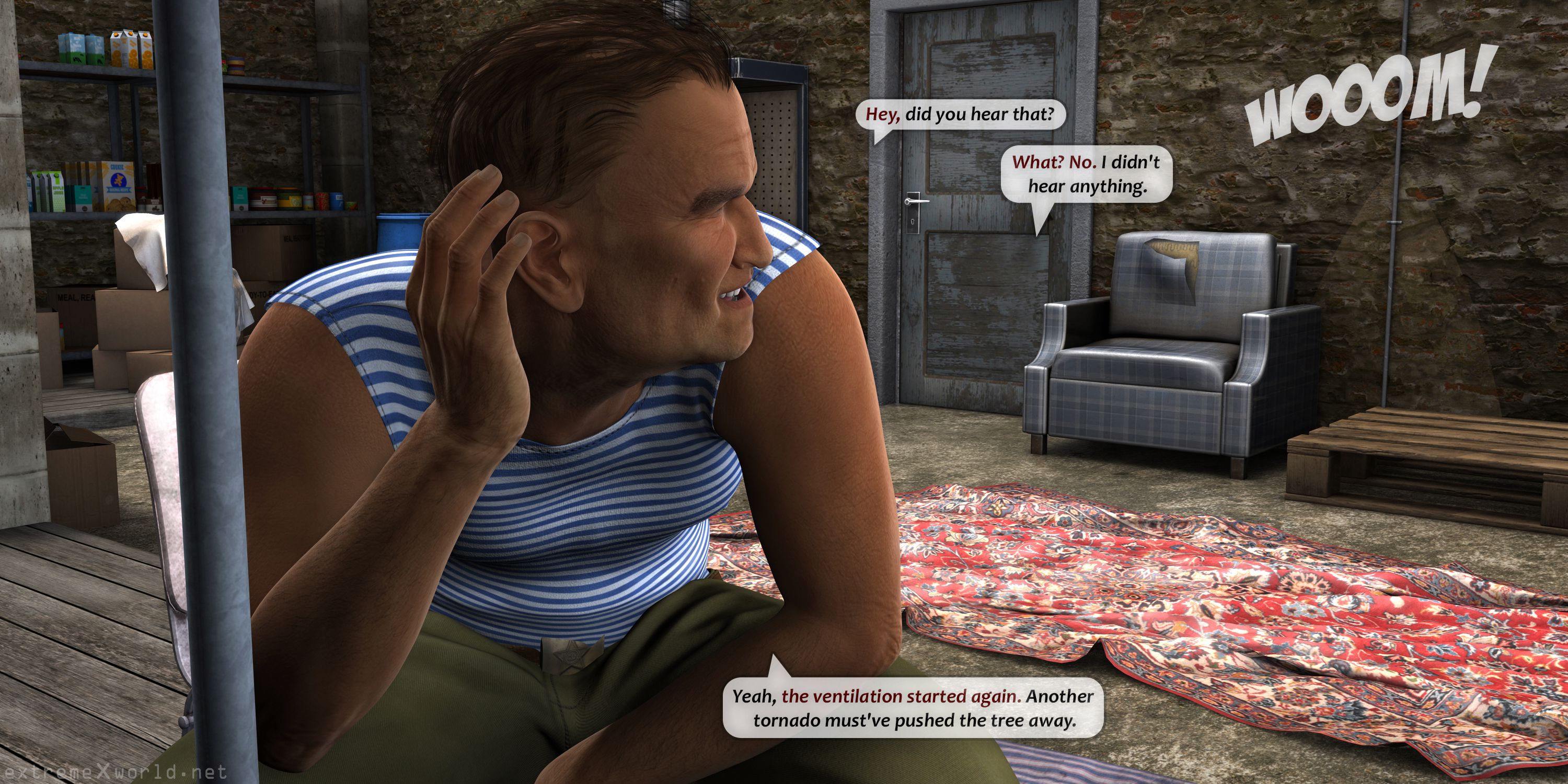 Tornado Shelter [ExtremeXWorld] - Chapter 1 — Page 67