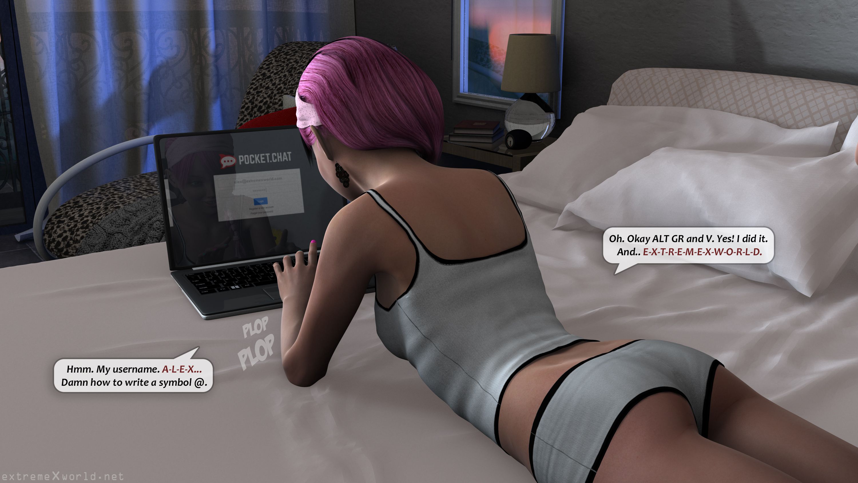 Boring Evening [ExtremeXWorld] - Chapter 1 — Page 5