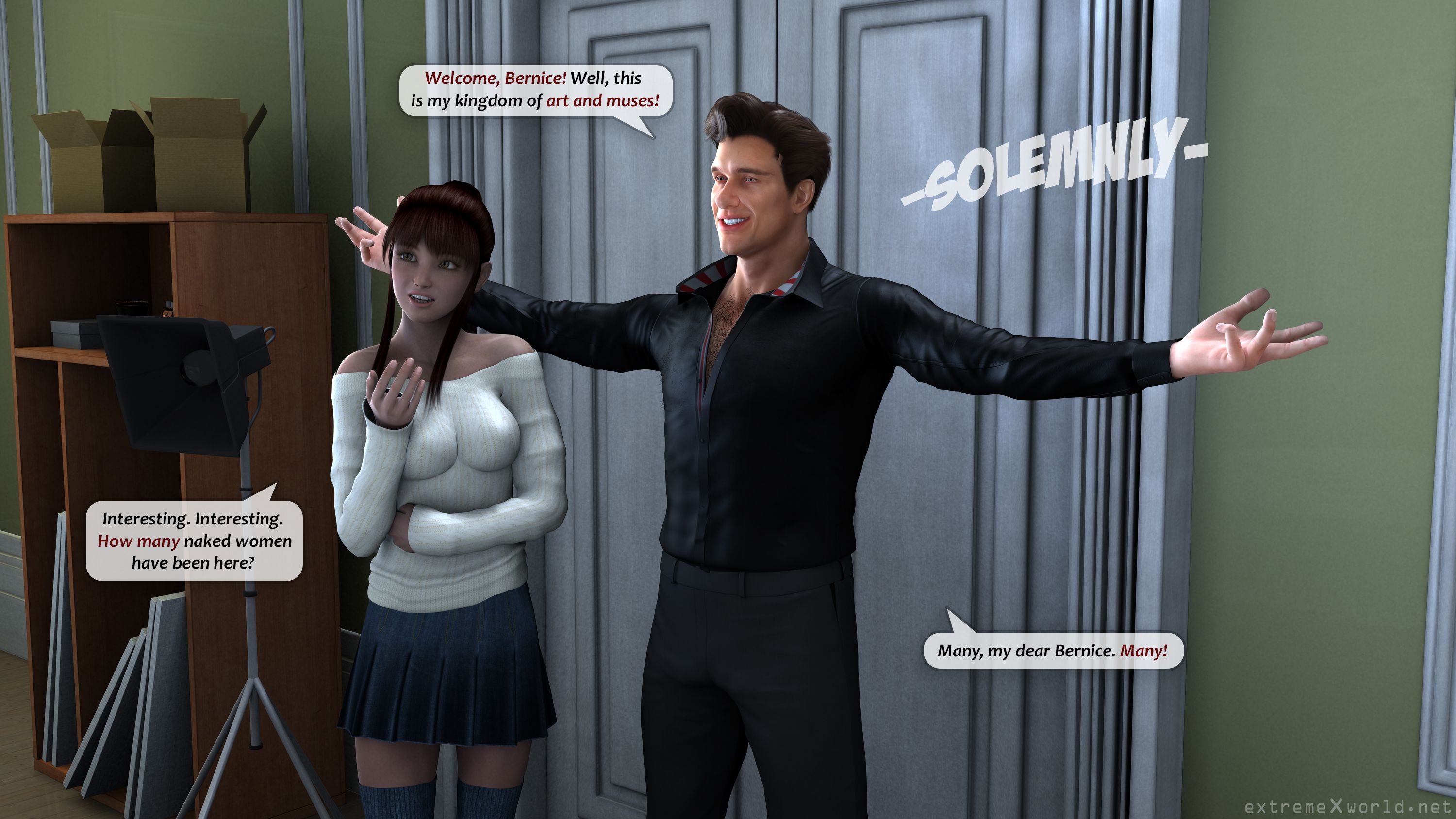 The Art [ExtremeXWorld] - Chapter 1 — Page 12